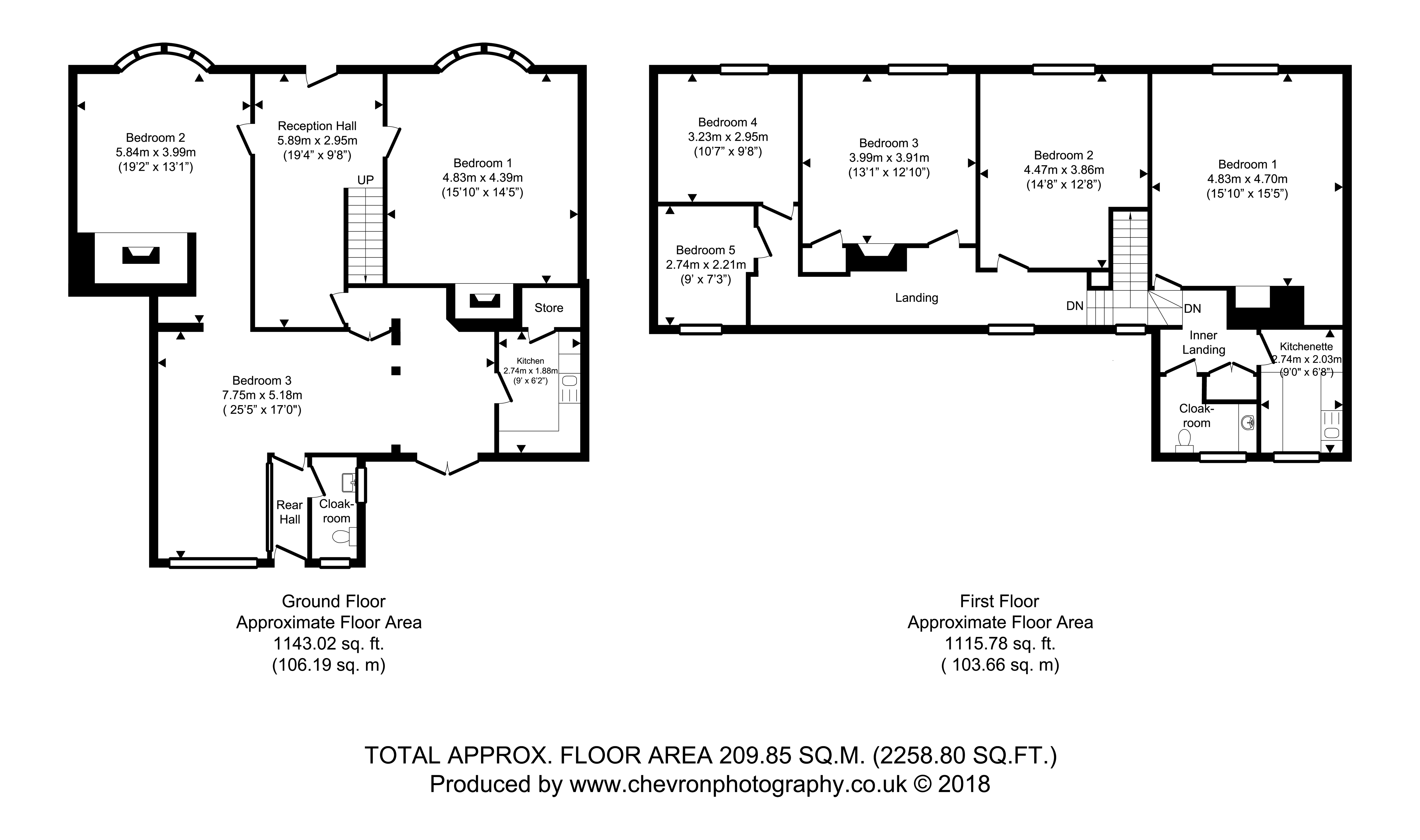 Mayflower Hall, Hall Street, Sudbury floorplan