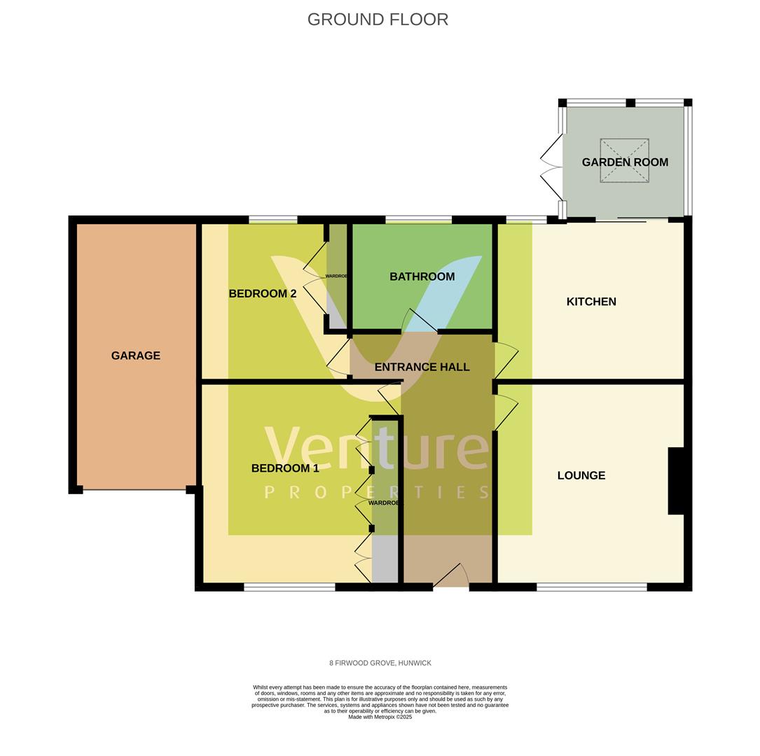 8, Firwood Grove, Hunwick floorplan