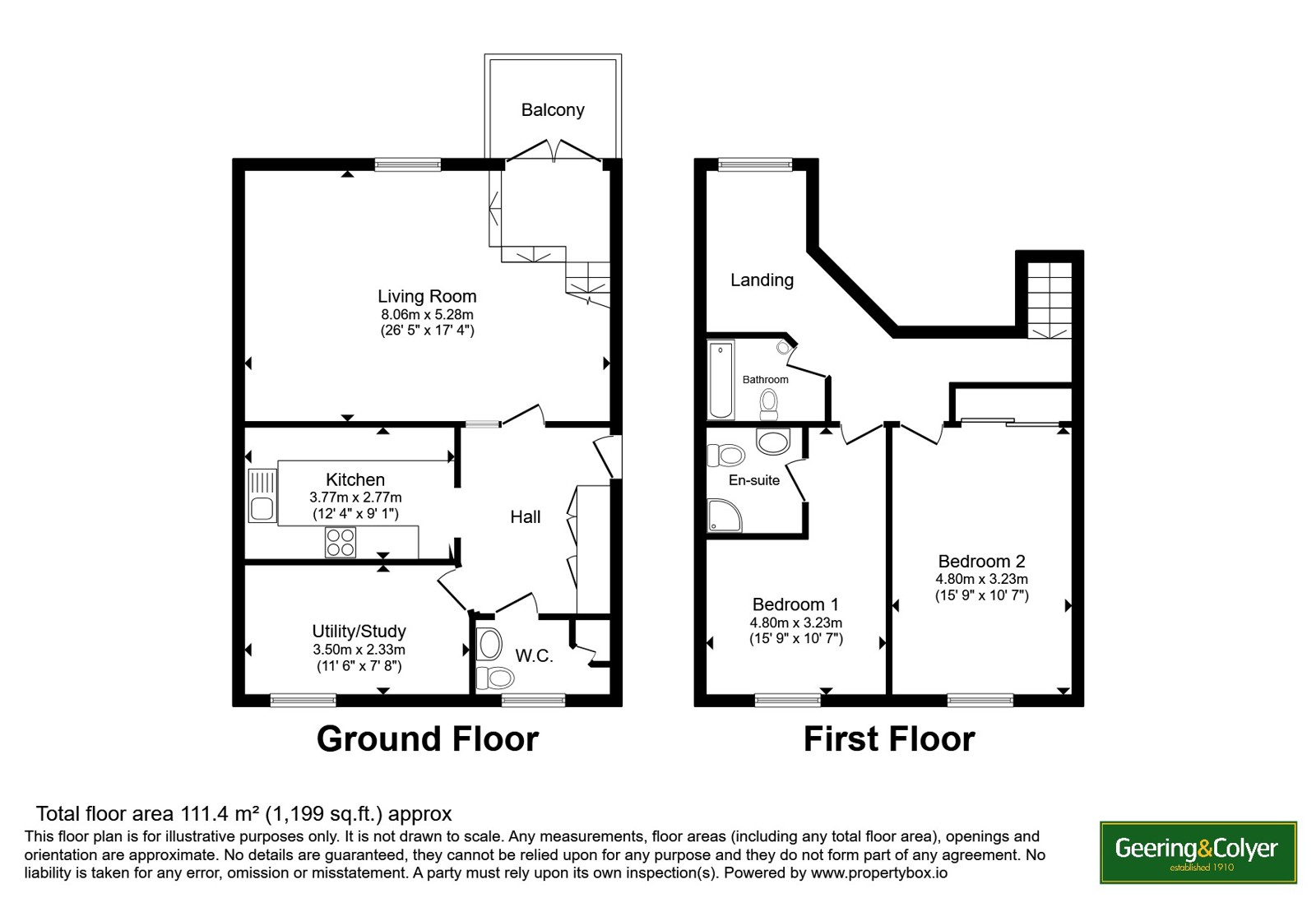 5 Riverside,, Mill Race, Dover floorplan