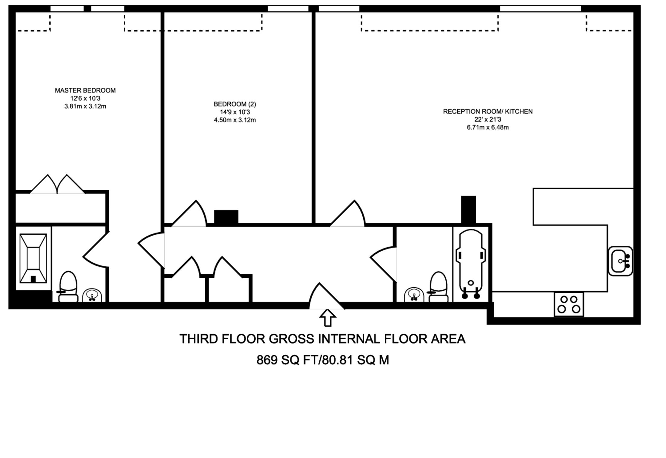 Lewiston Close, Worcester Park floorplan
