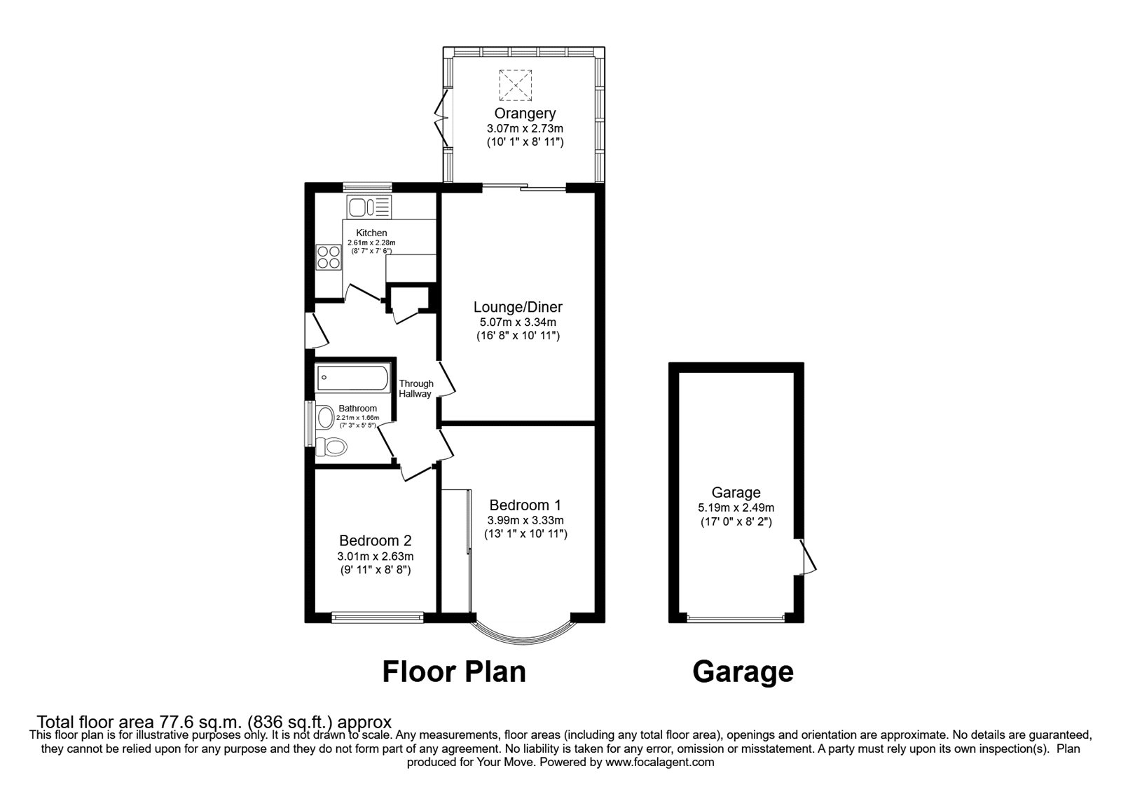 6, Clifton Gardens, Wolverhampton floorplan
