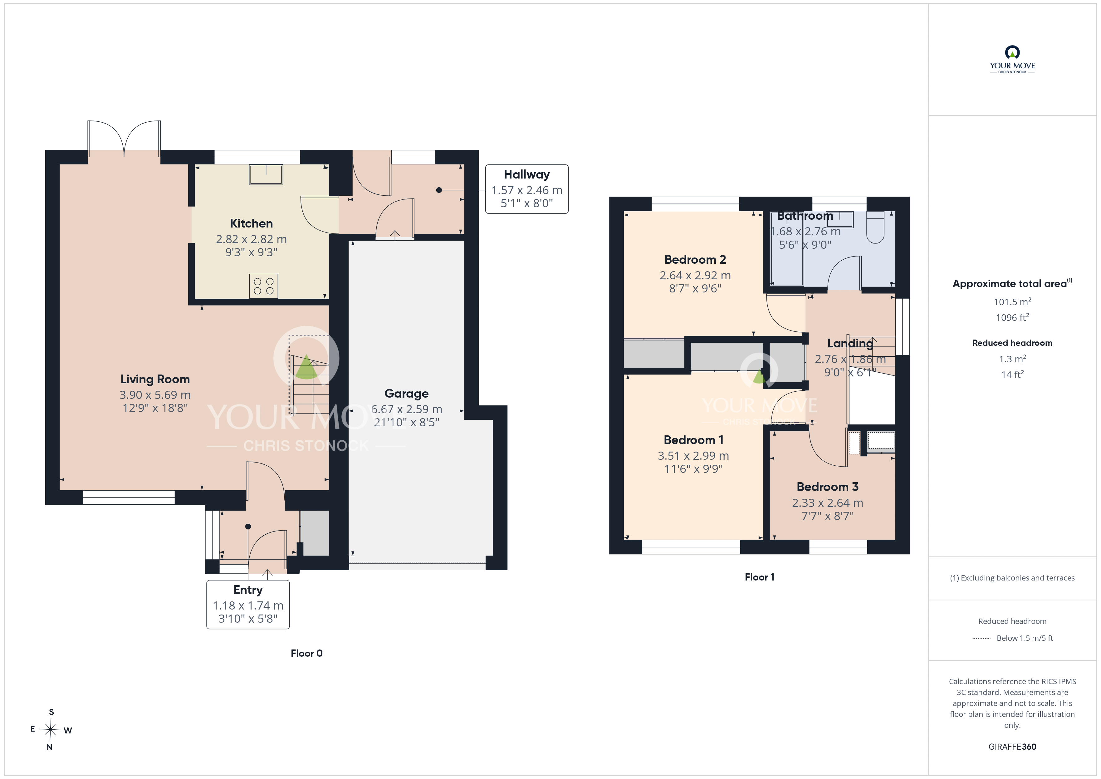 Madeira Close, Tyne and Wear floorplan