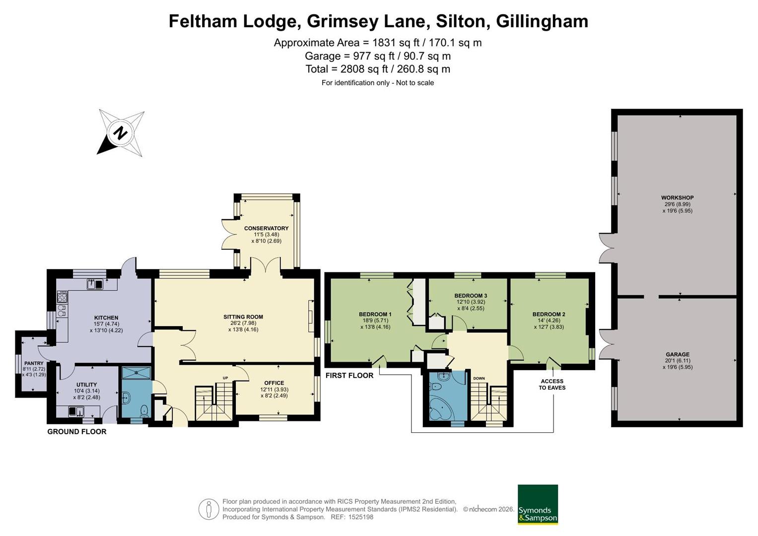 Grimsey Lane, Gillingham floorplan