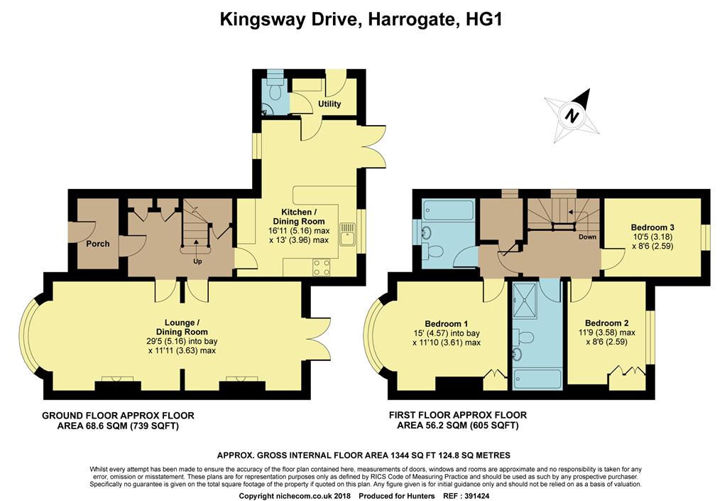 3 Bedrooms Semi-detached house for sale in Kingsway Drive, Harrogate HG1