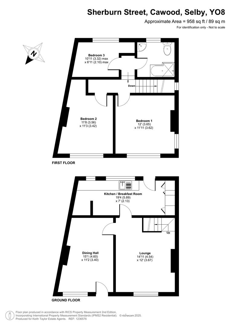 Cobblers Cottage, 9, Sherburn Street, Cawood floorplan