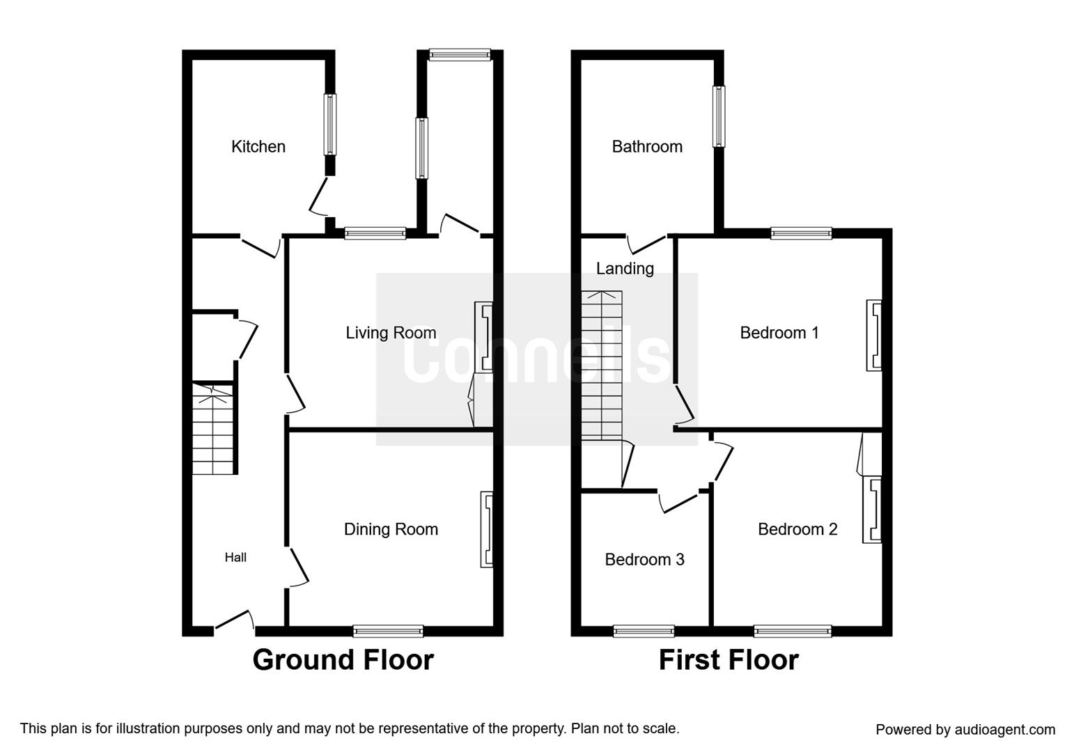 3 Bedrooms Terraced house for sale in Marshfield Road, Chippenham SN15