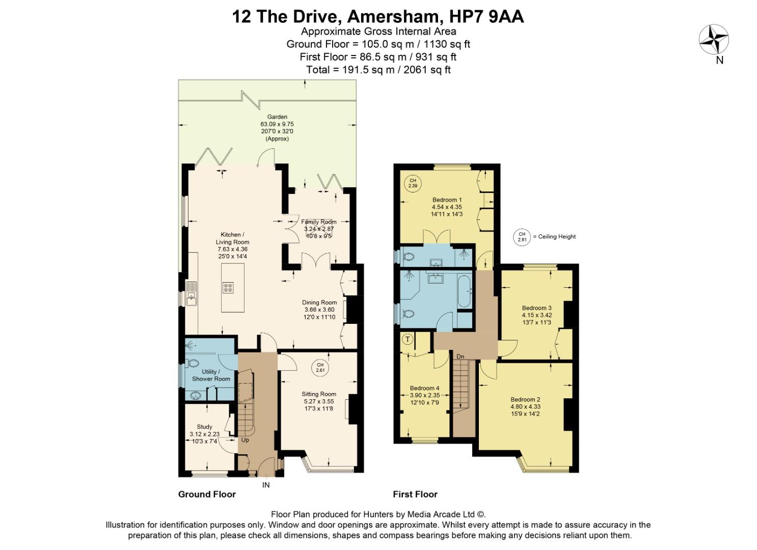 12, The Drive, Amersham floorplan