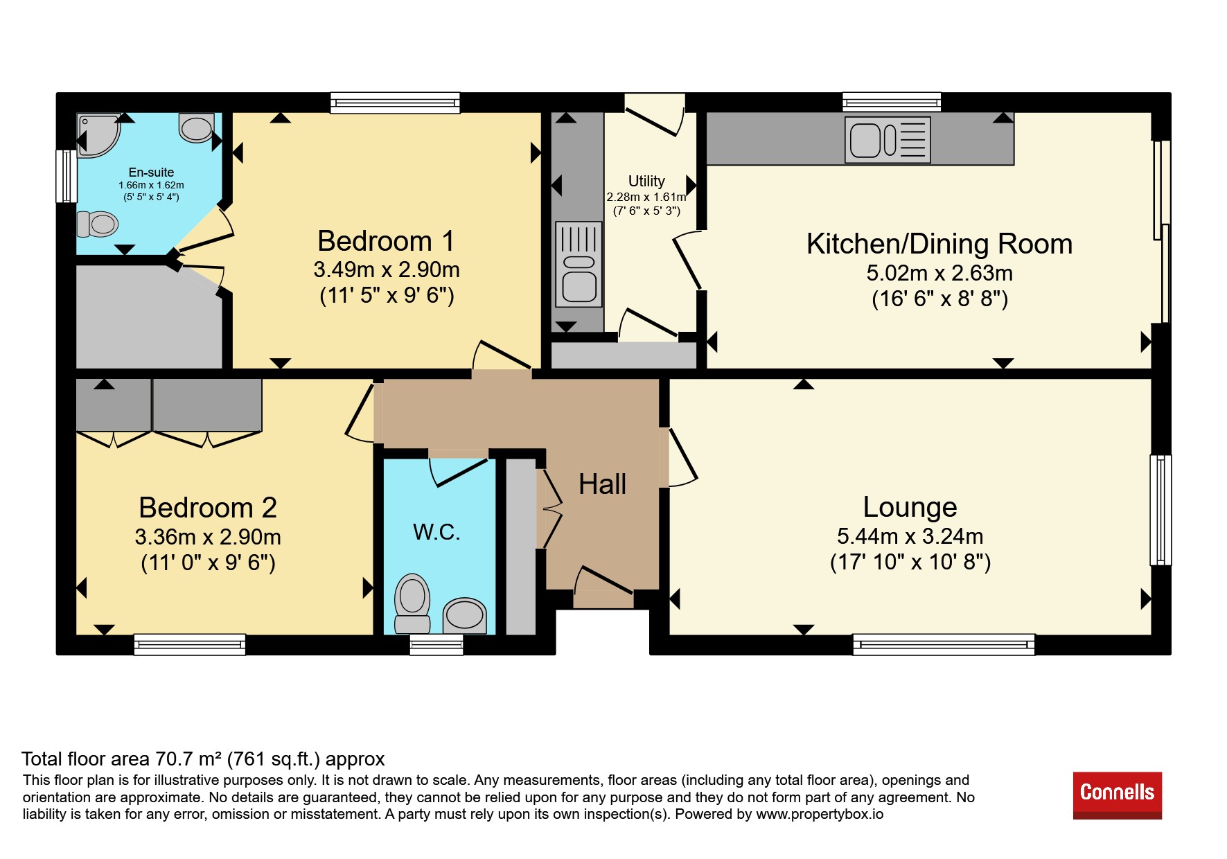 90 Woodlands Park Homes, Dowles Road, BEWDLEY floorplan