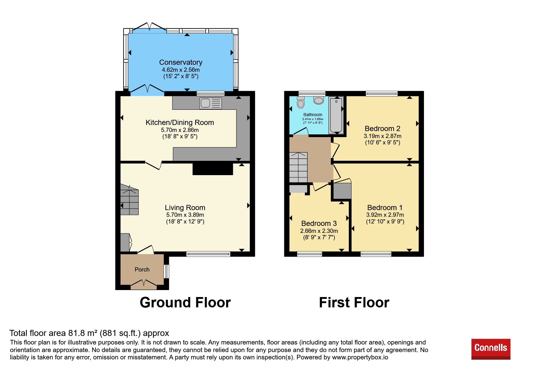 38, Kilmersdon Road, Bristol floorplan