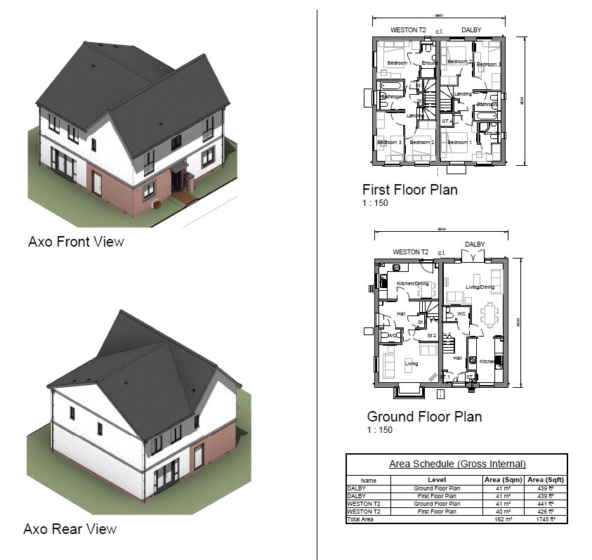 Birch Fields - Plot 128 (Weston C), 1, Dexter Street, Nottingham floorplan
