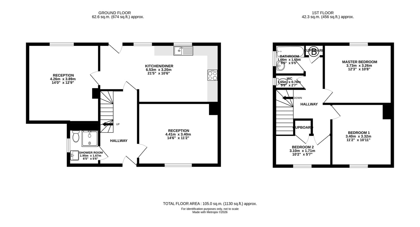 2, Layton Close, Llanwrtyd Wells floorplan