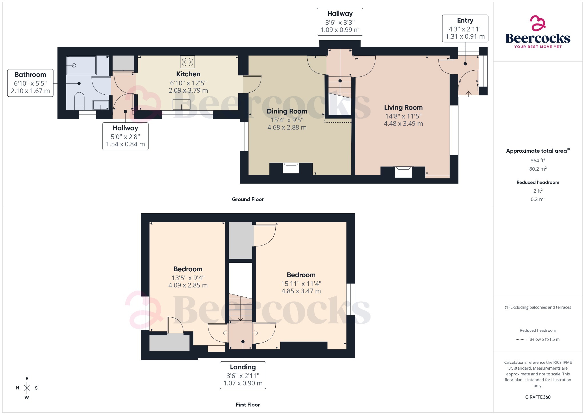 18, West Promenade, Driffield, East Riding of Yorkshire, YO25 6TZ floorplan