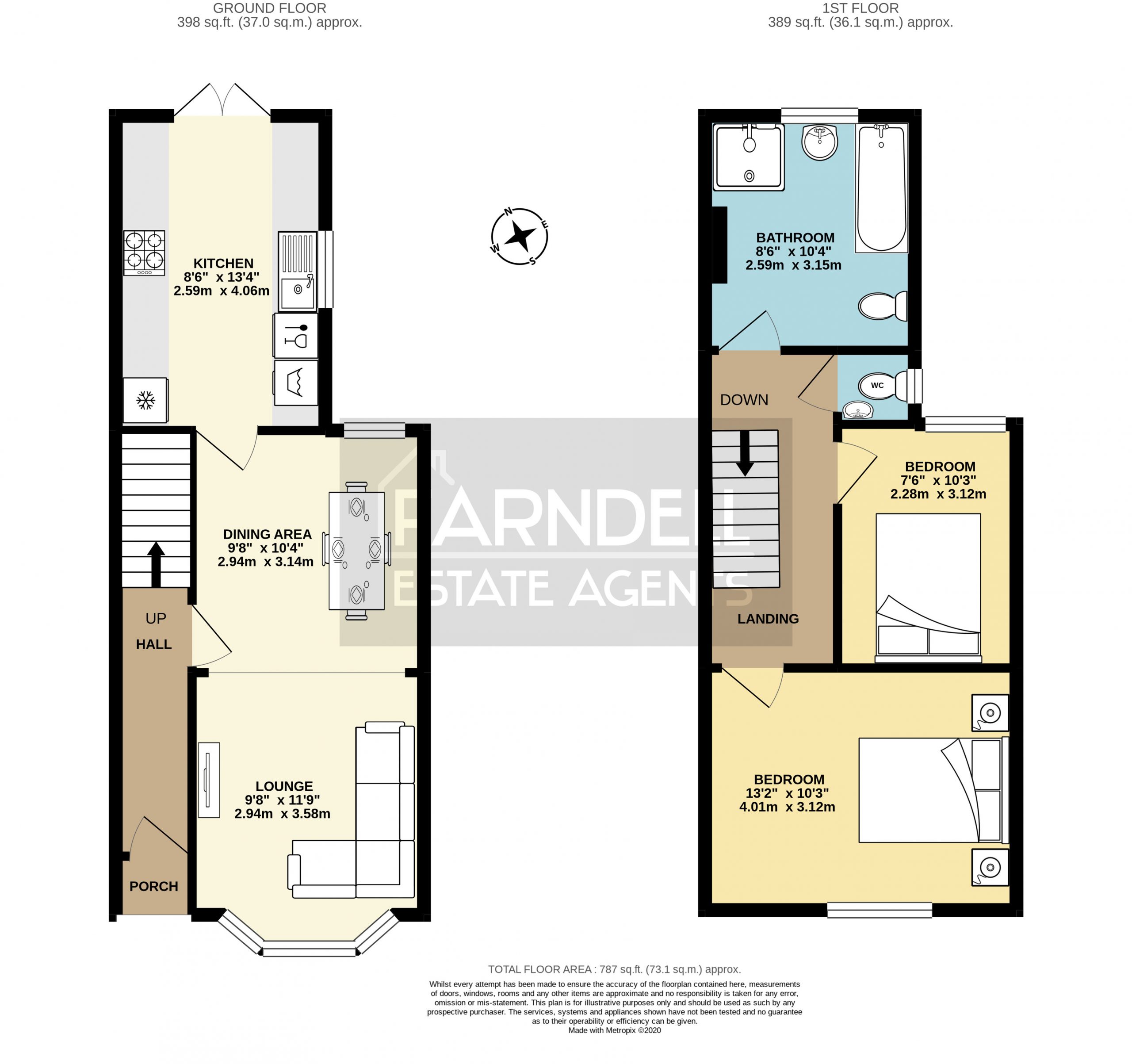 2 bed terraced house for sale in Ivy Lane, South Bersted, Bognor Regis