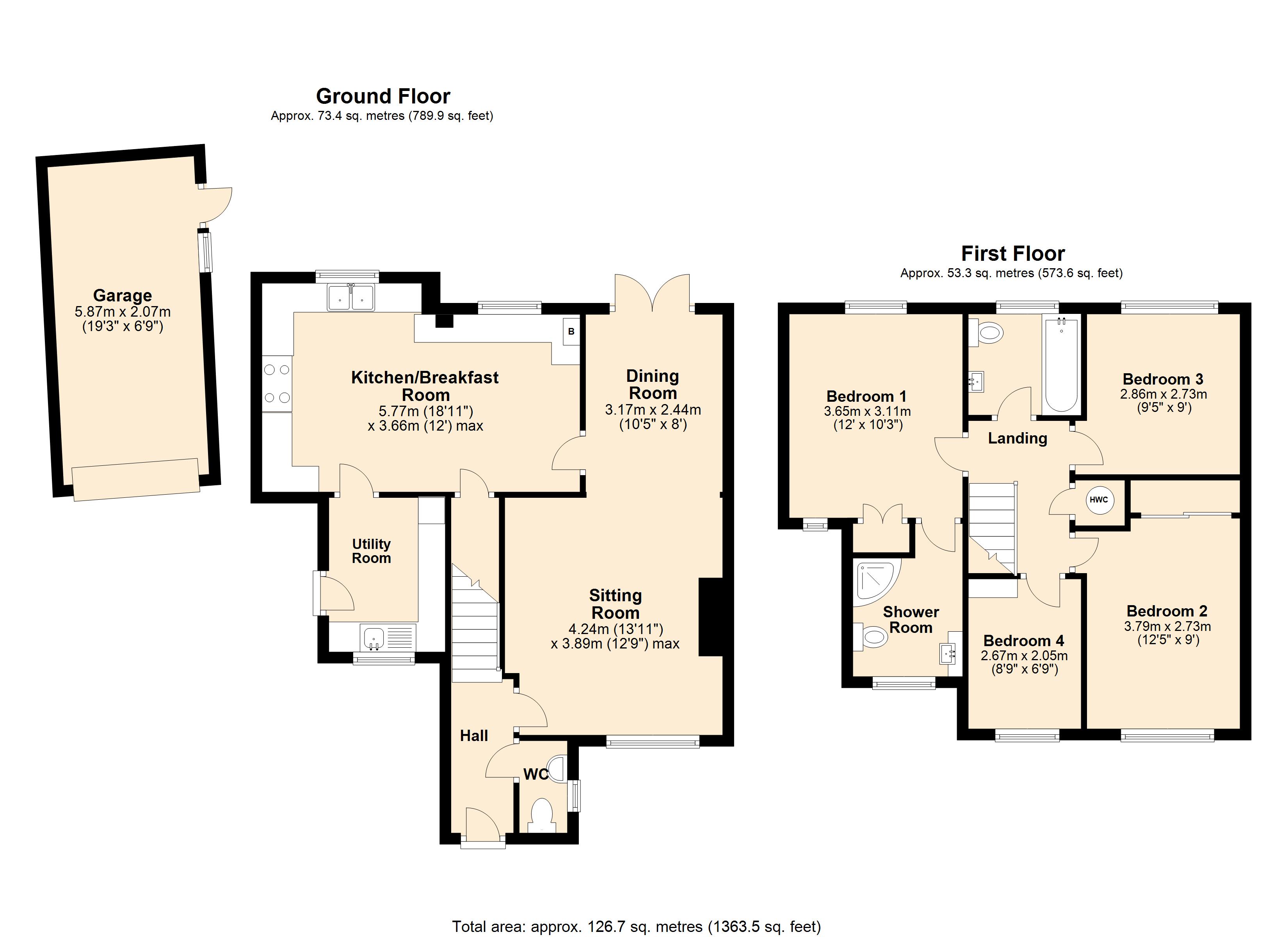 29, Blackmore Chase, Somerset floorplan