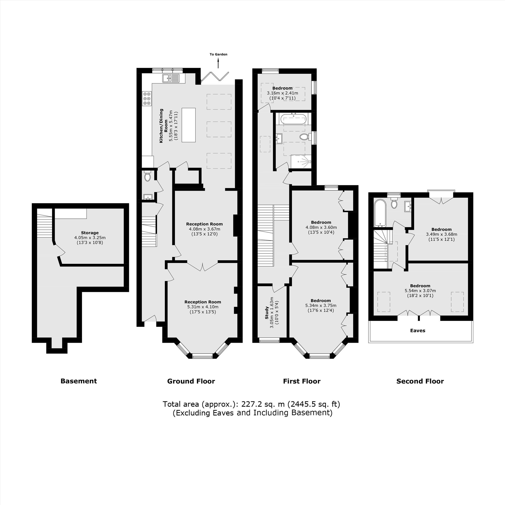 105, George Lane, London floorplan