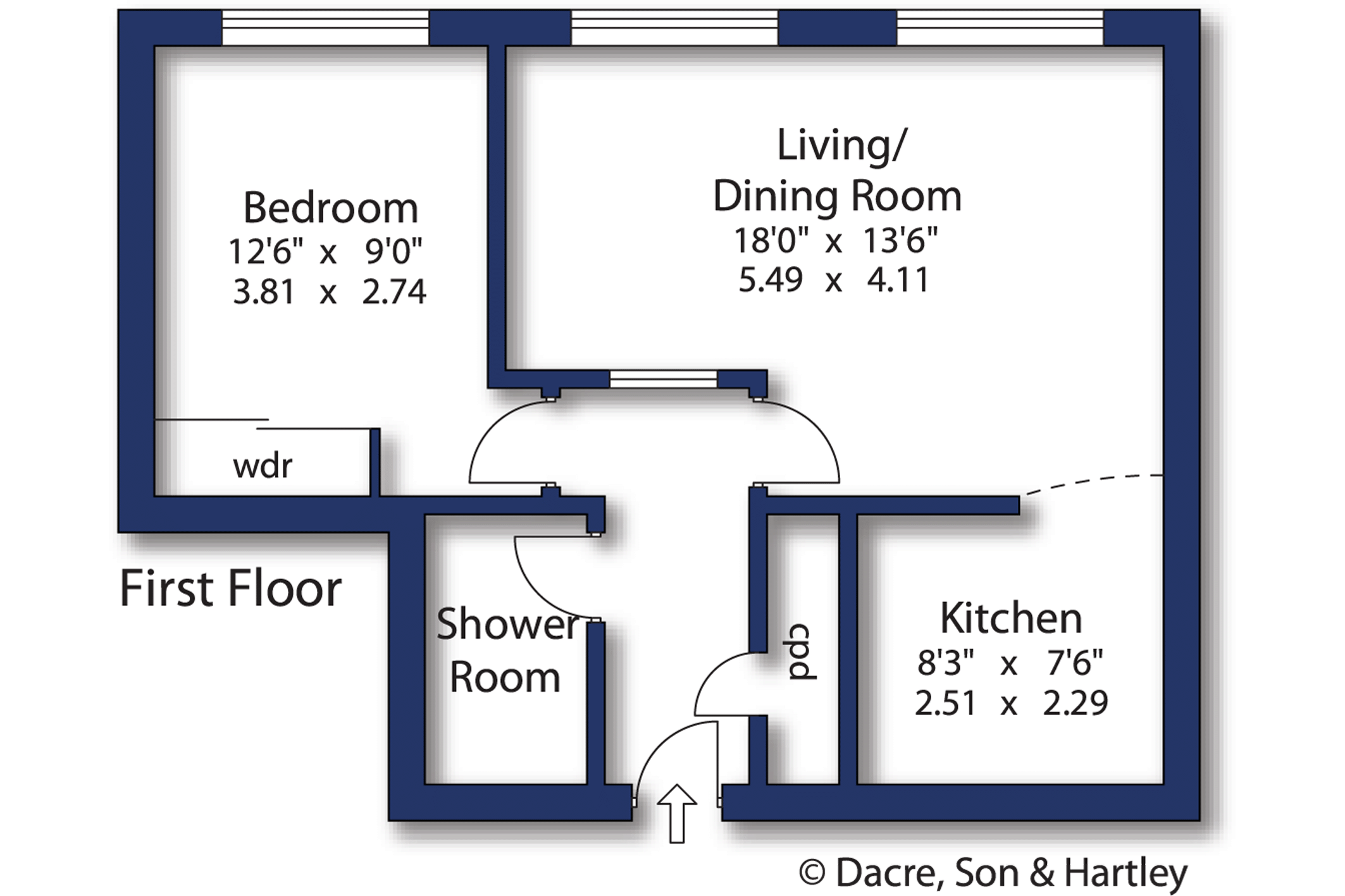 Apartment 6, The Cotton Mill,, Broughton Road, North Yorkshire floorplan