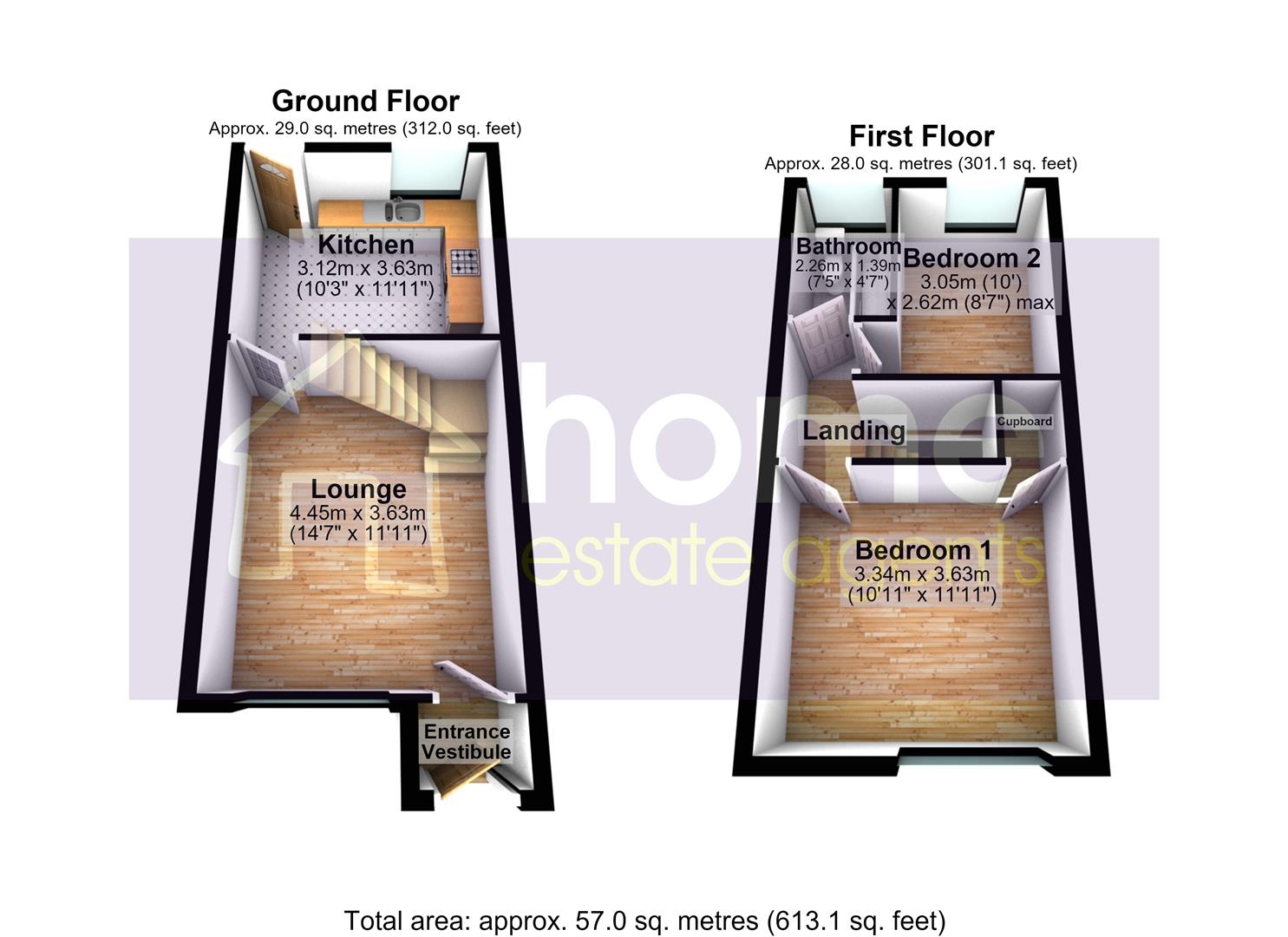 11 Pennine Court, Brushes Road, Stalybridge floorplan