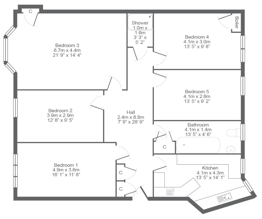 Cranworth Street, Glasgow, G12 8AF, Glasgow floorplan
