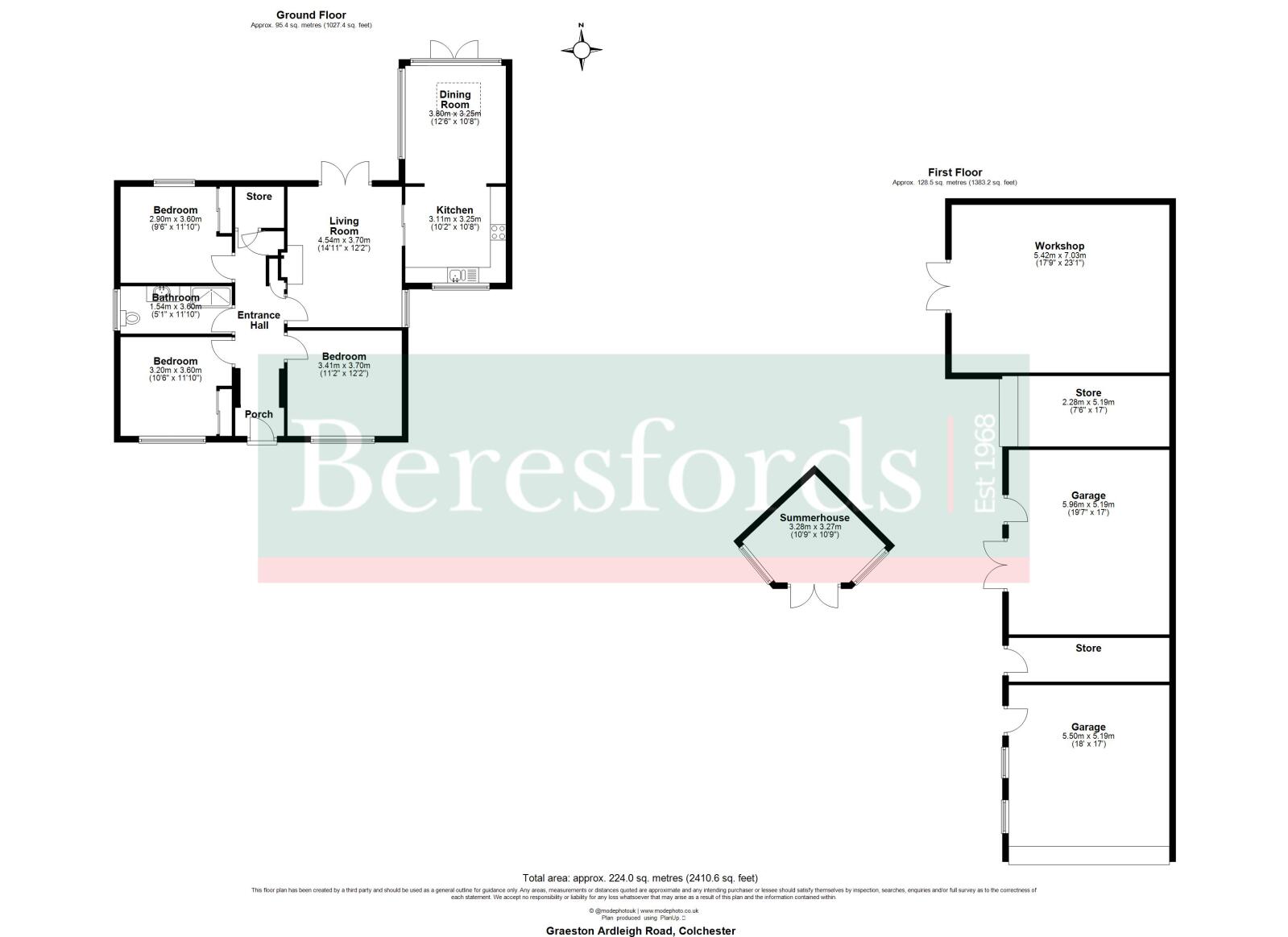 Graestan,, Ardleigh Road, Manningtree floorplan