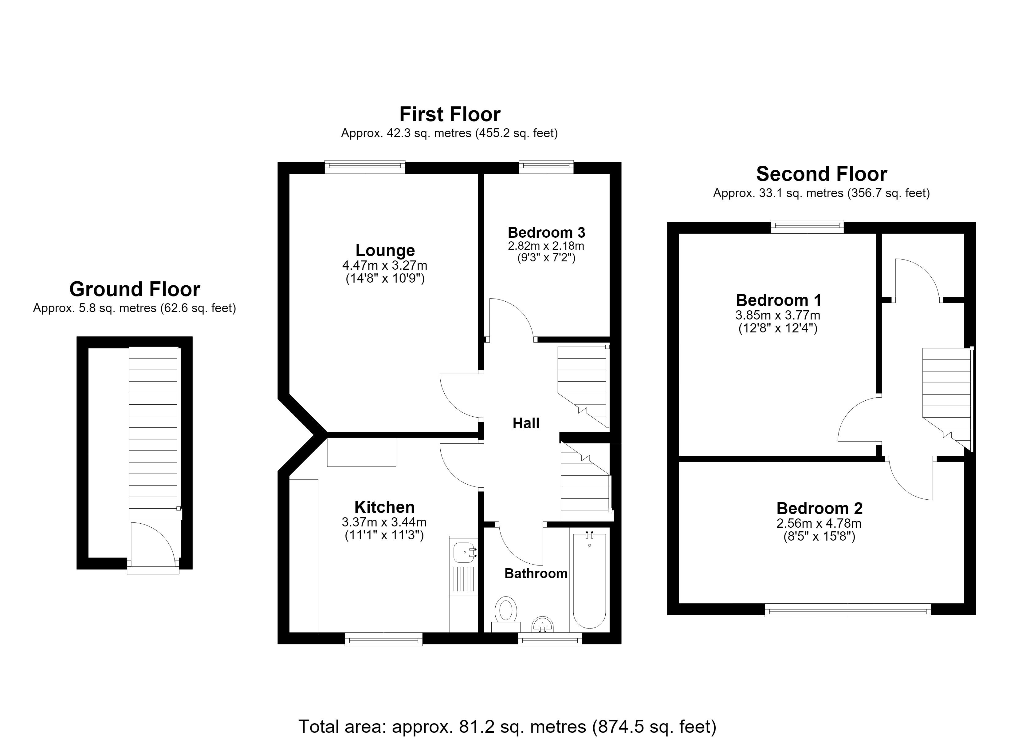 4A, Falconwood Parade, Welling floorplan