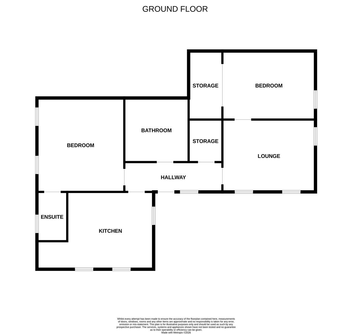 45, Fox Street, Greenock floorplan