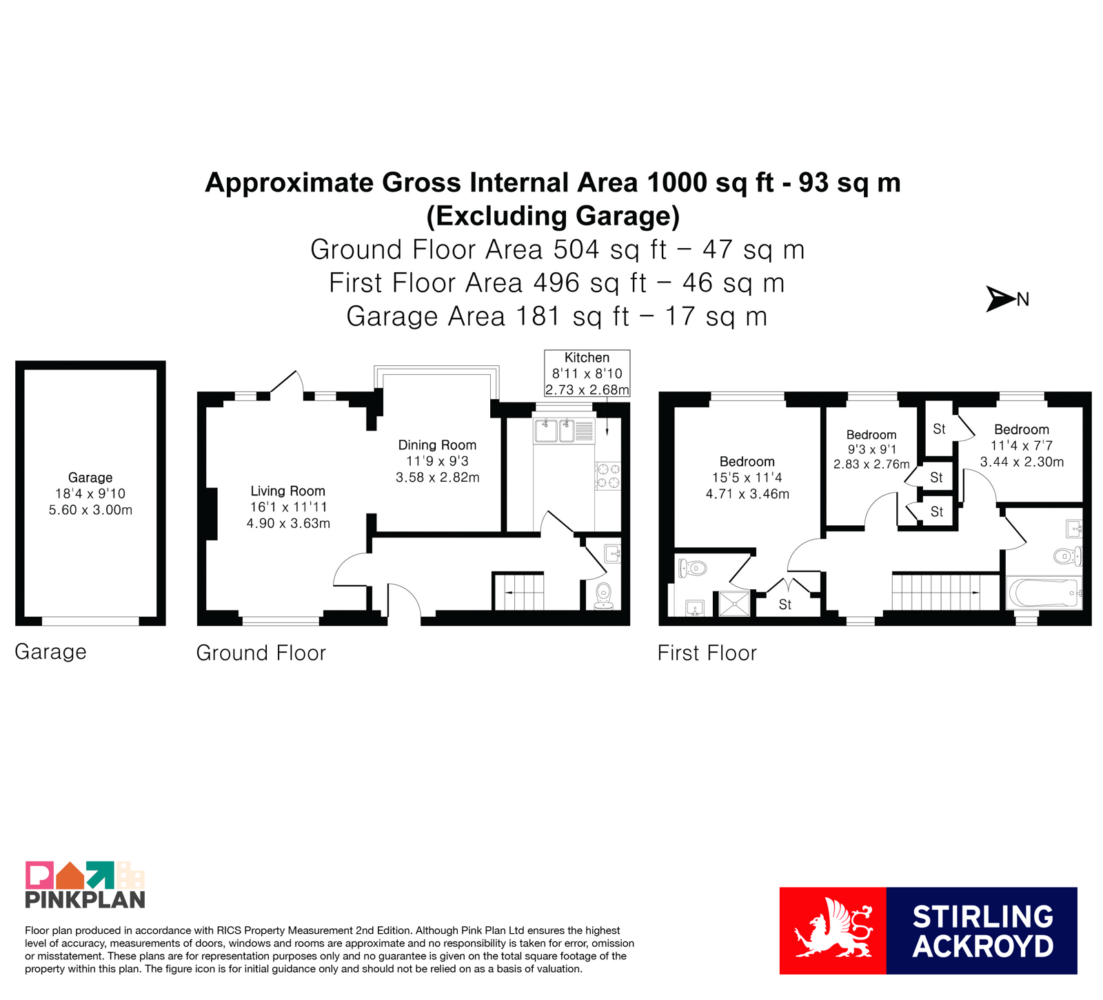 8, Ravensdale Mews, Staines-upon-Thames floorplan