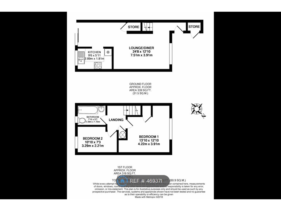 2 Bedrooms Terraced house to rent in Varsity Drive, Twickenham TW1