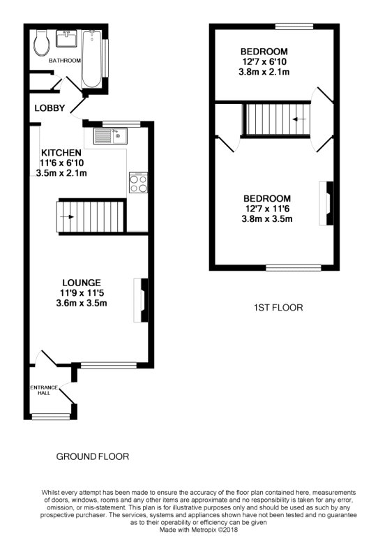 44, Upper Hale Road, Surrey floorplan