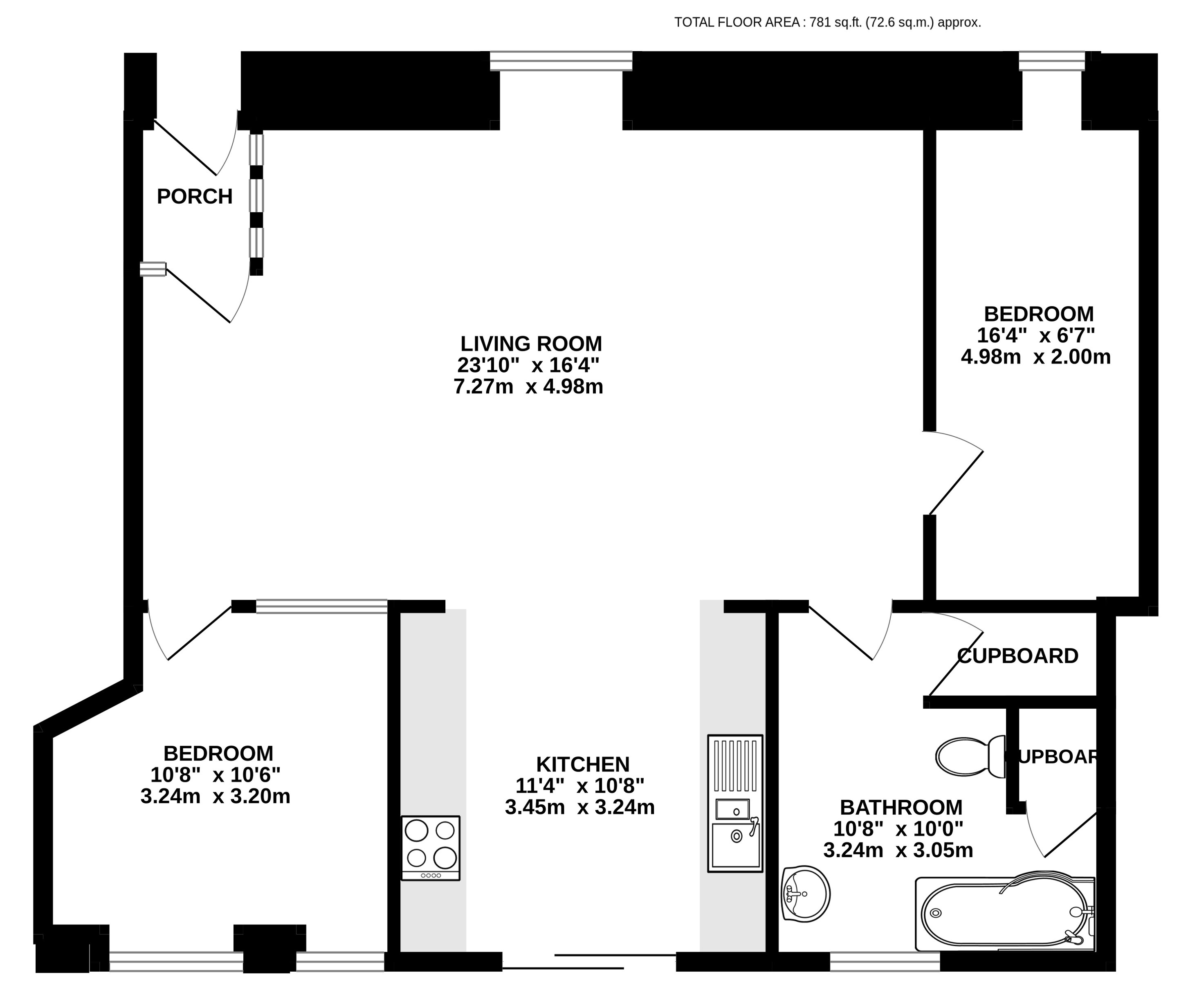Church Street, Padstow PL28, 2 bedroom flat for sale 64201266