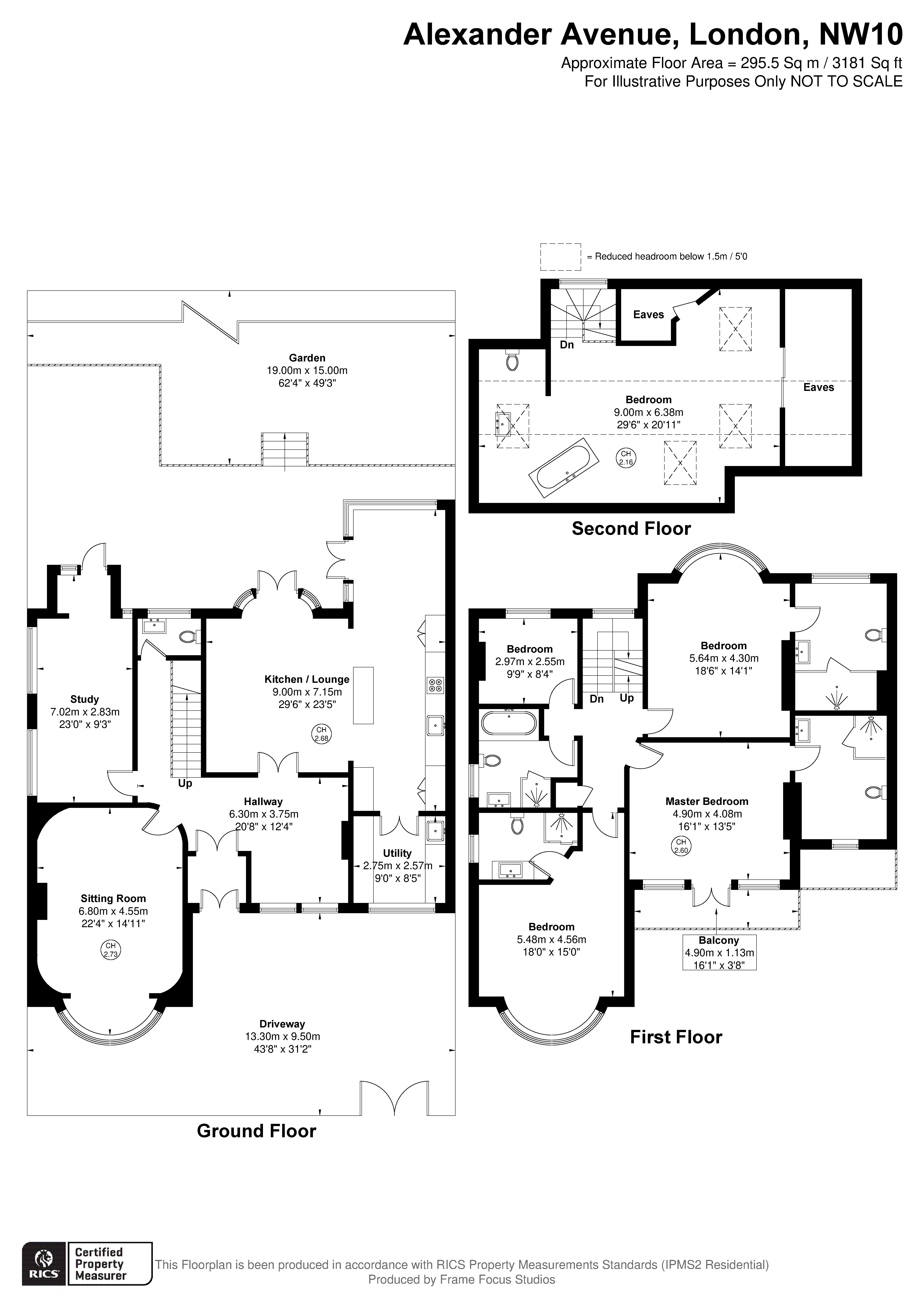 12, Alexander Avenue, London floorplan