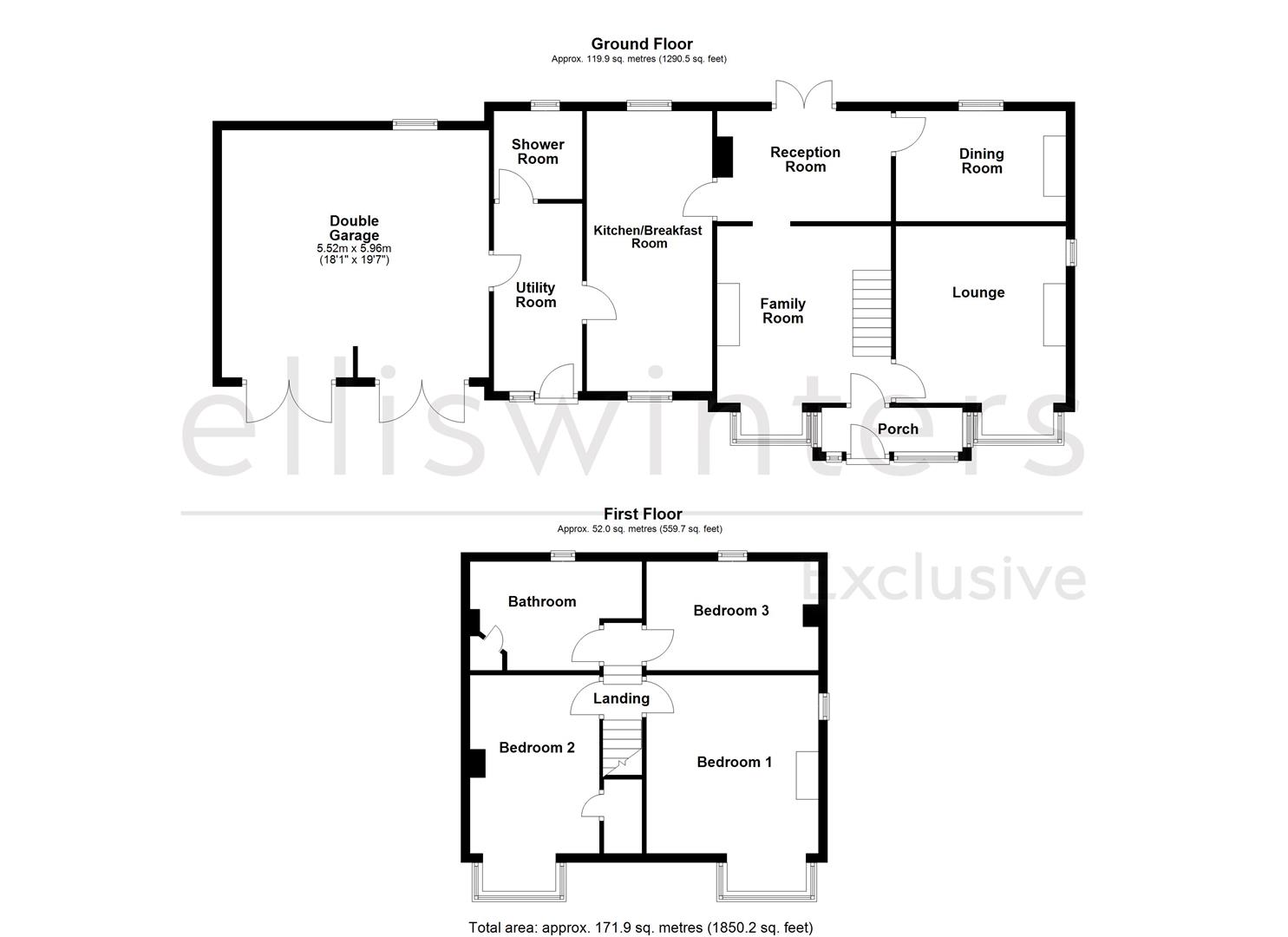 Allandale House, Huntingdon Road, Wyton floorplan