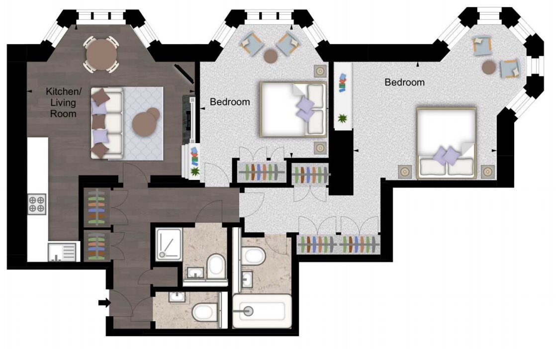 2 Bedrooms Flat to rent in Green Street, Mayfair W1
