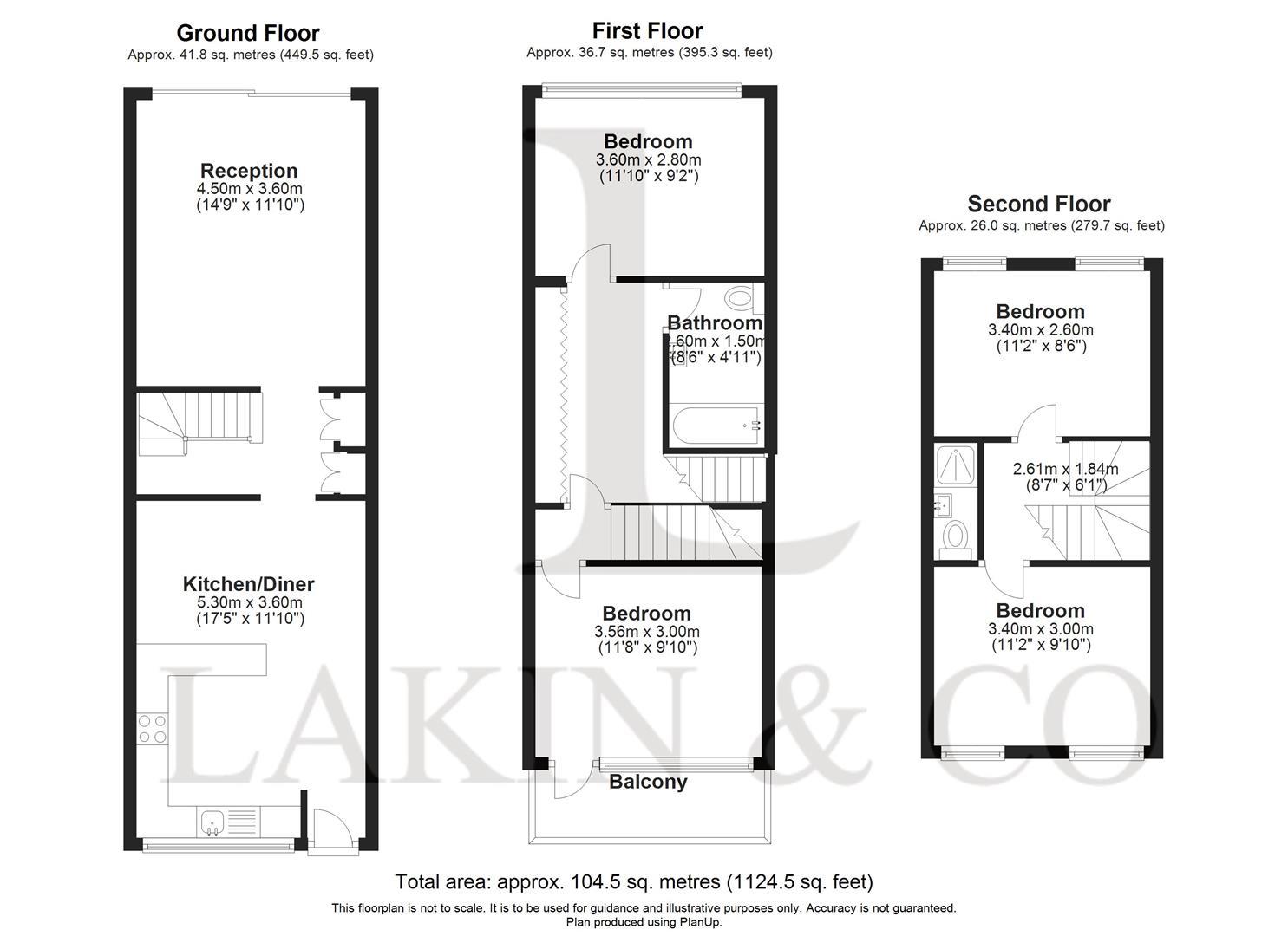 38, Barchester Close, Uxbridge floorplan