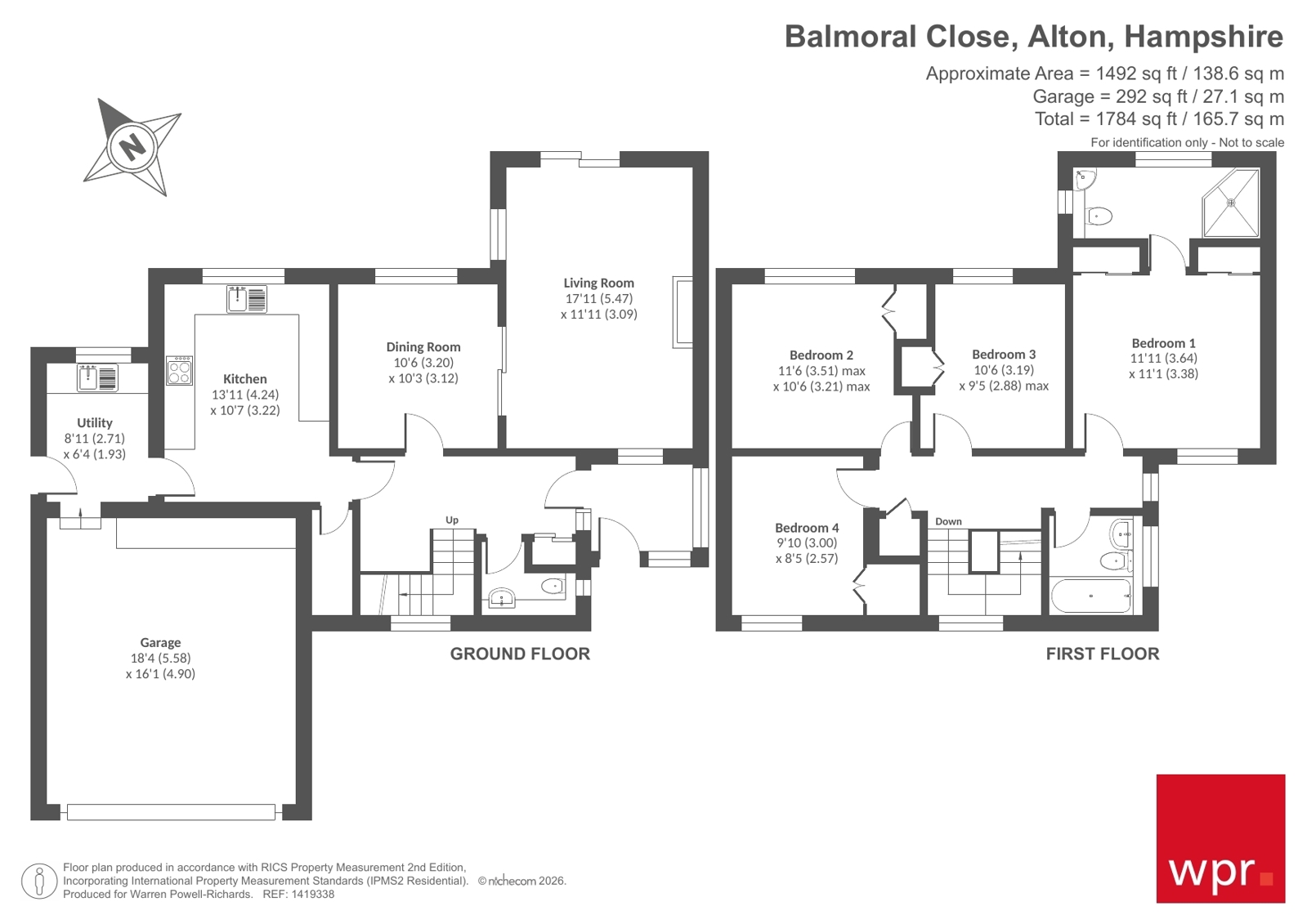 6, Balmoral Close, Hampshire floorplan
