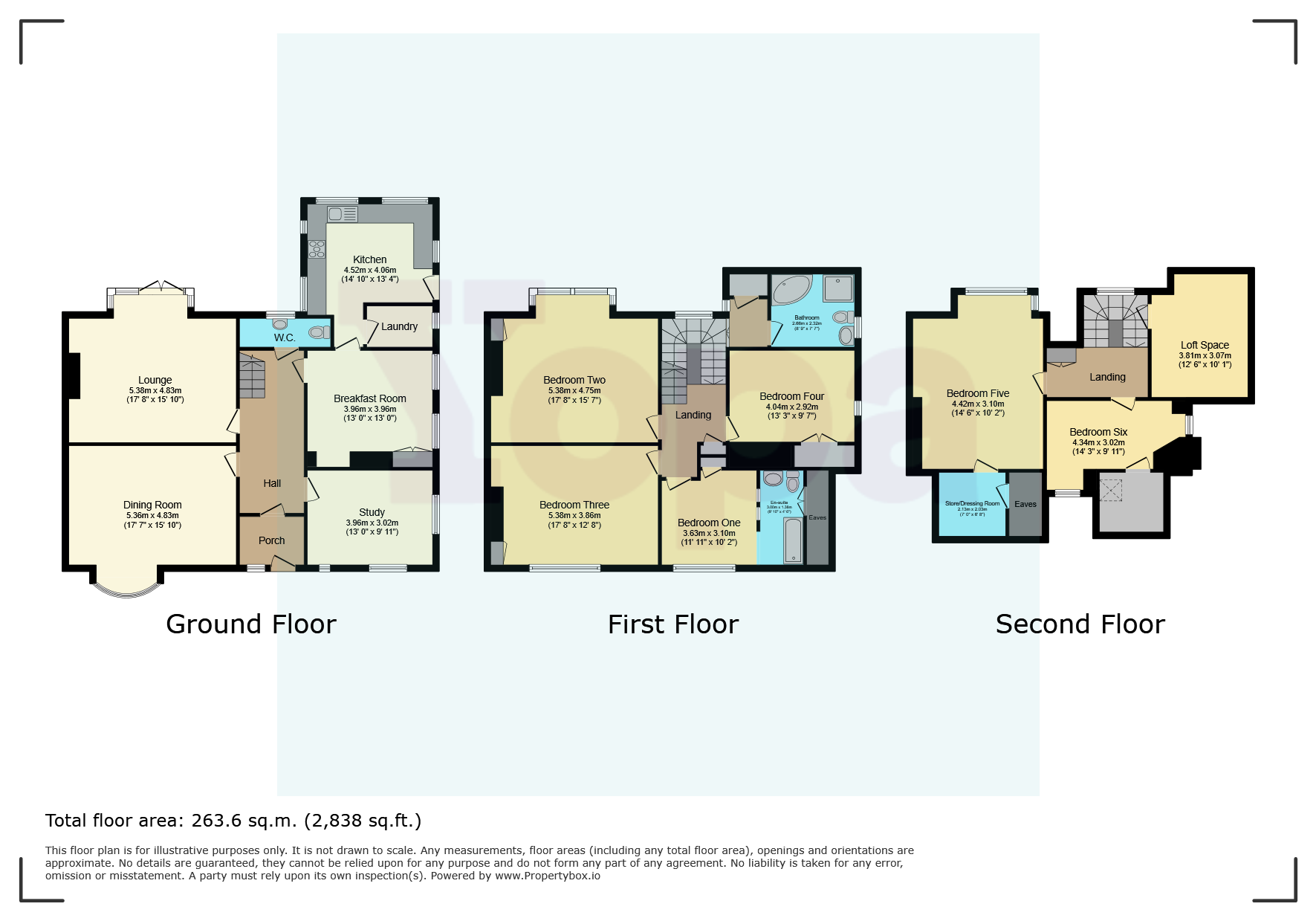 117, Thorne Road, Doncaster floorplan