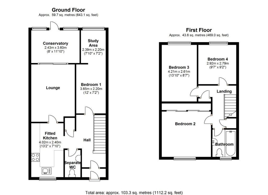 4 Bedrooms Terraced house to rent in Sundridge Close, Canterbury CT2