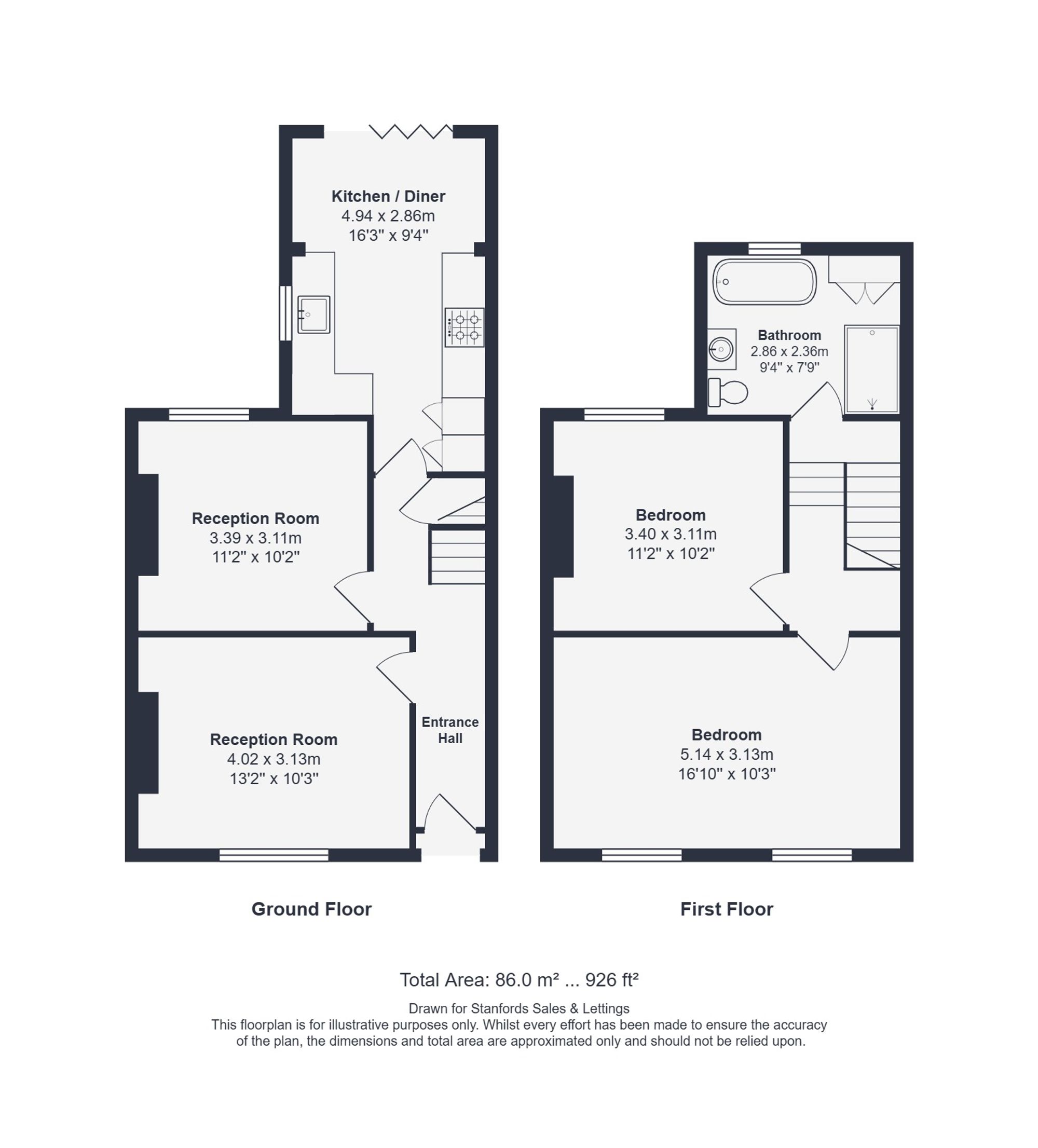 40 Knowles Hill Crescent, Hither Green floorplan