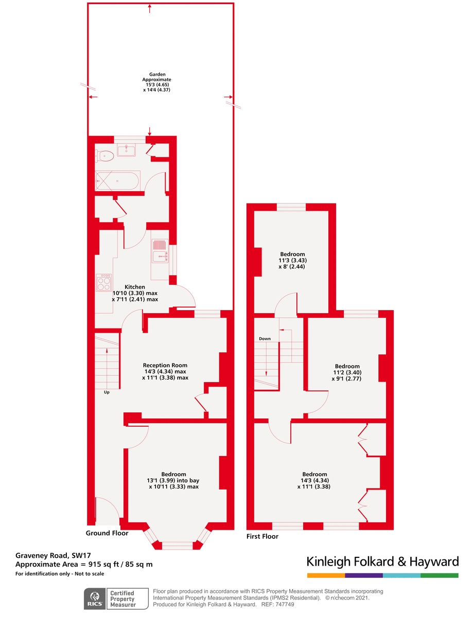 Graveney Road, London floorplan