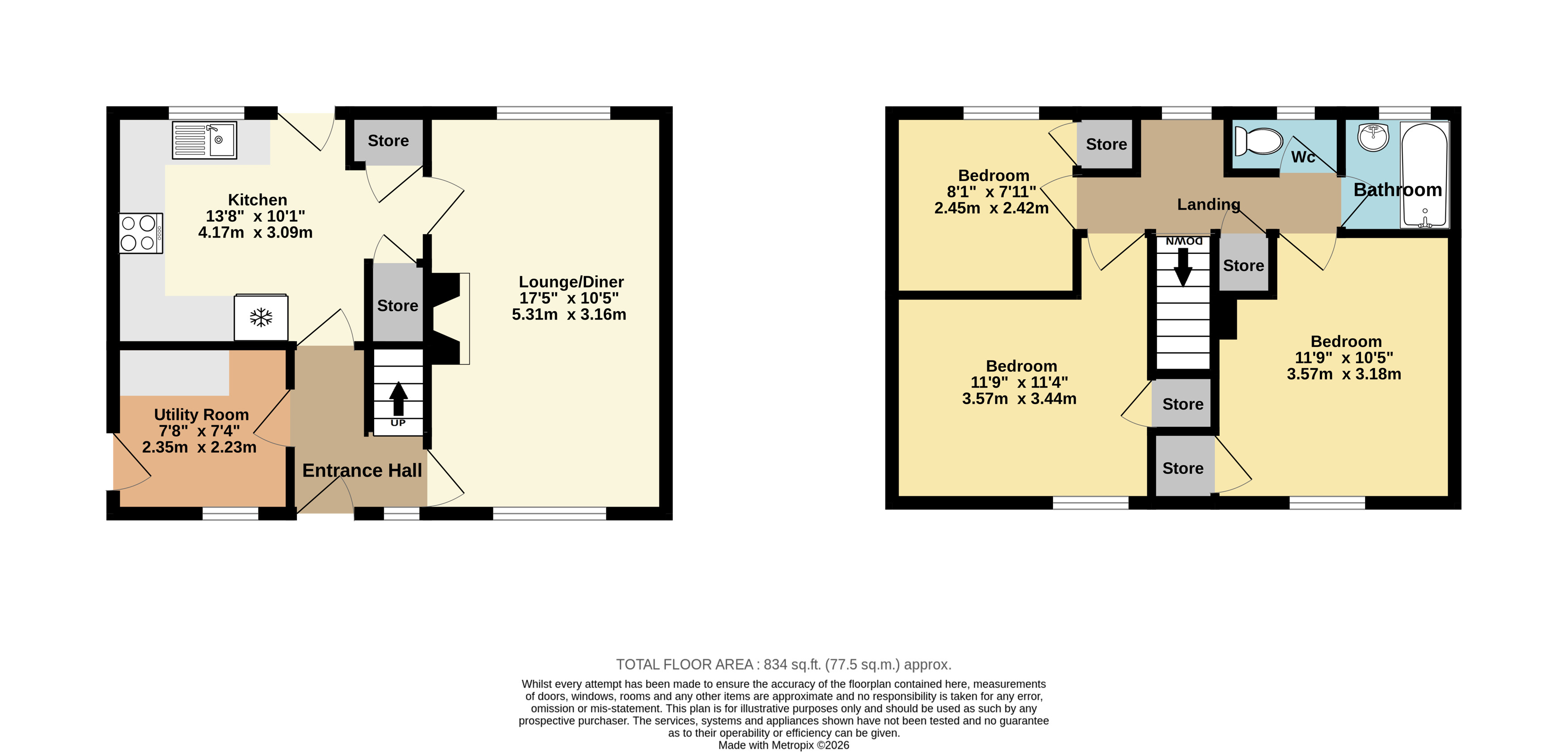 1 Ashton Villas,, The Street, Canterbury floorplan