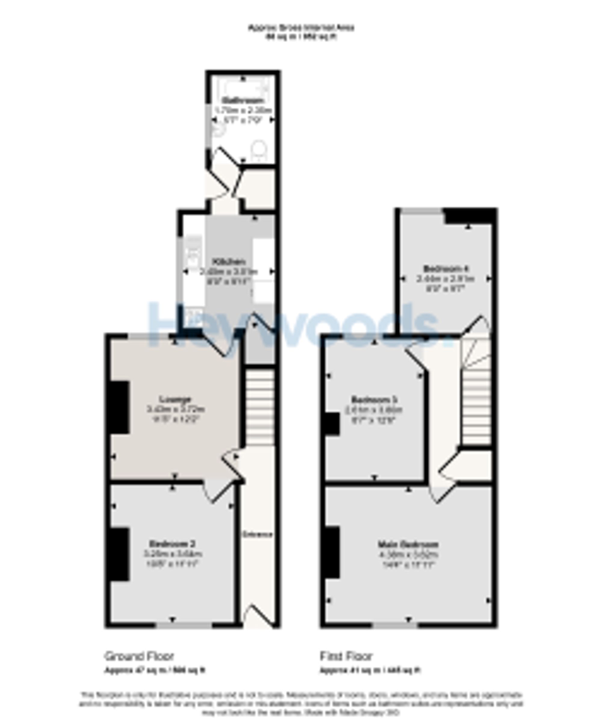 11 Spark Terrace, Stoke-On-Trent floorplan