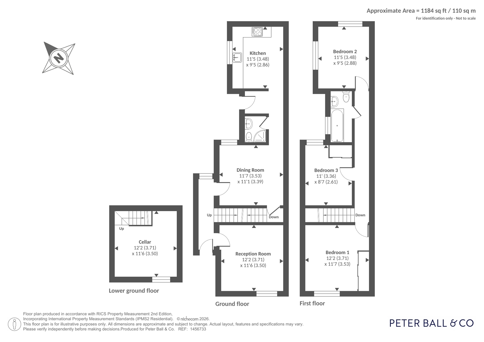66, Rosehill Street, Gloucestershire floorplan