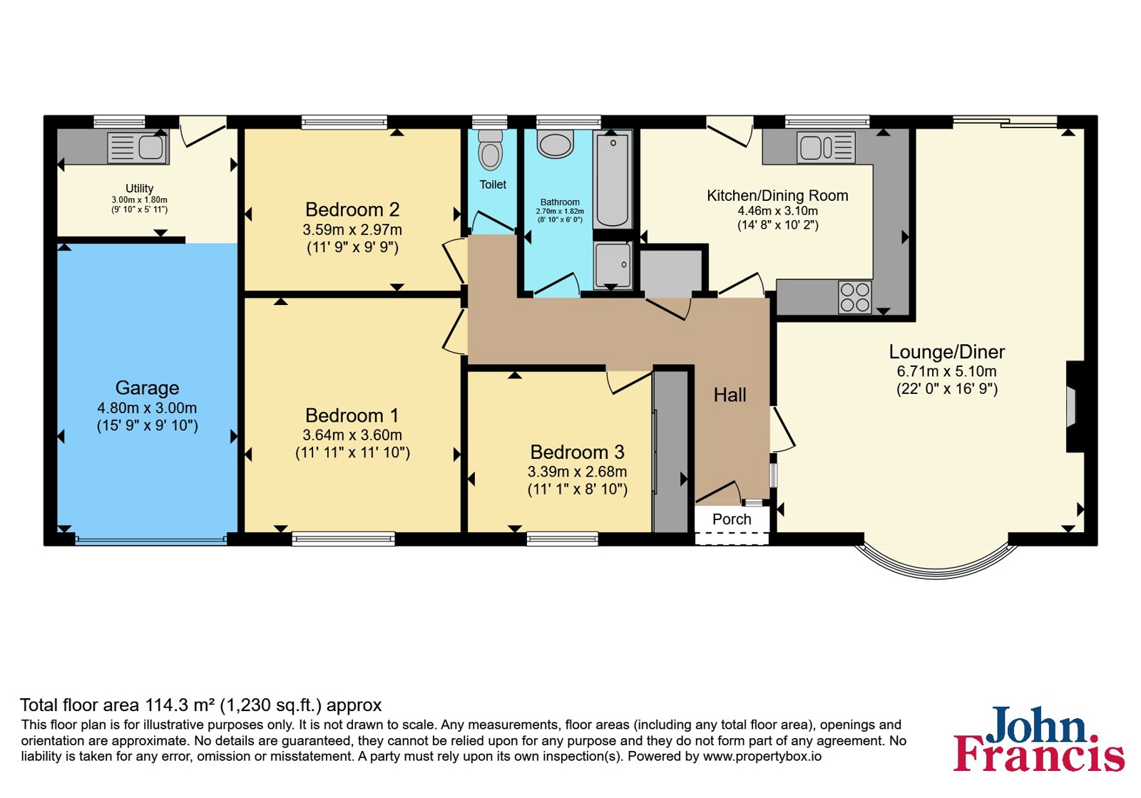Woodlands Park, Carmarthenshire floorplan