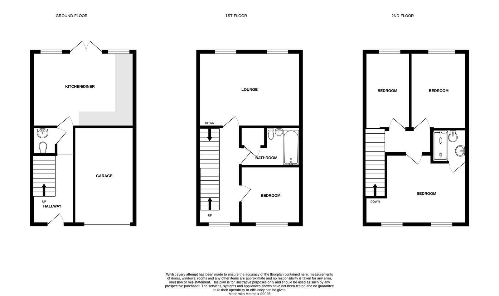 48, Monarch Drive, Sittingbourne floorplan