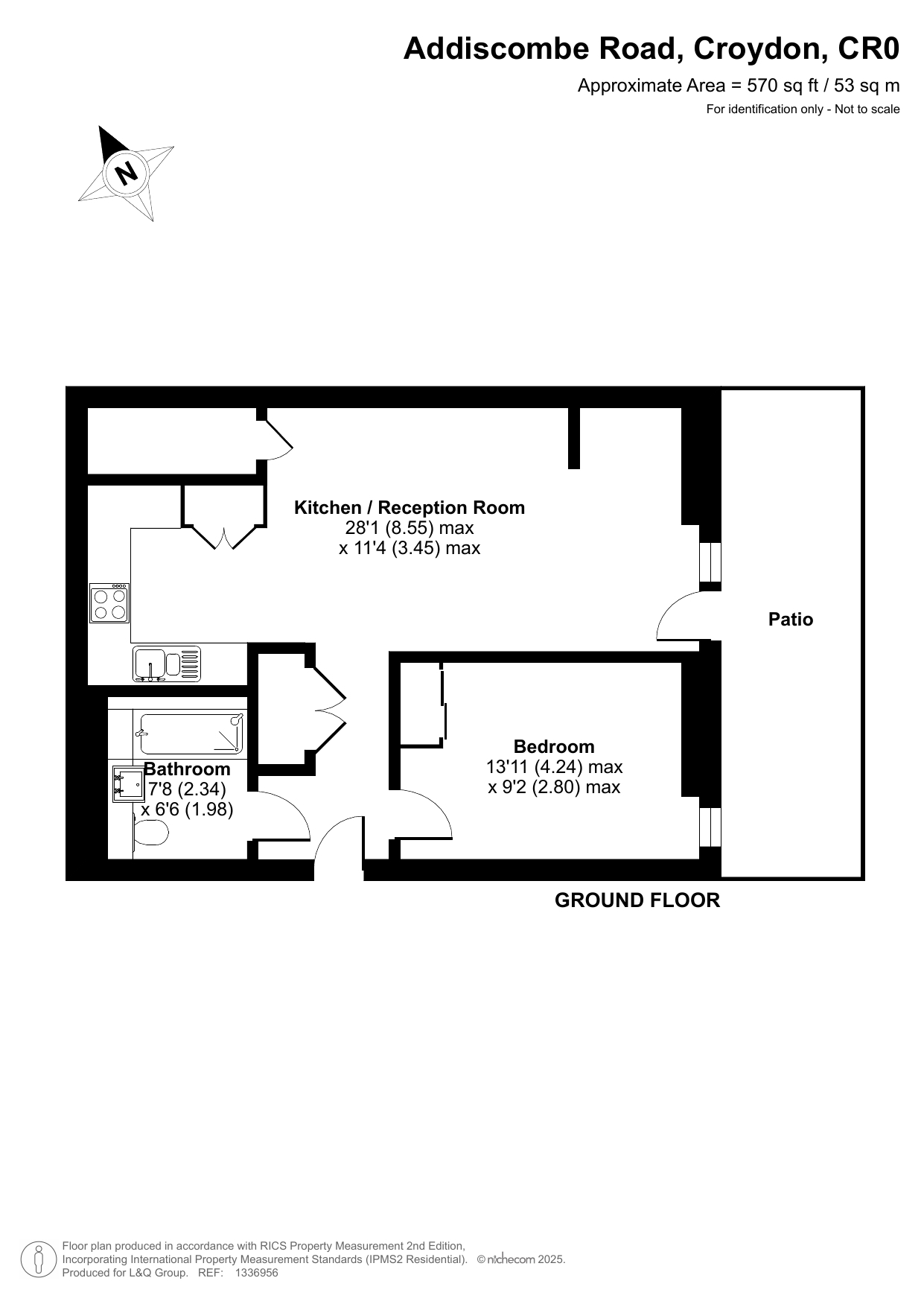 Addiscombe Road, East Croydon floorplan