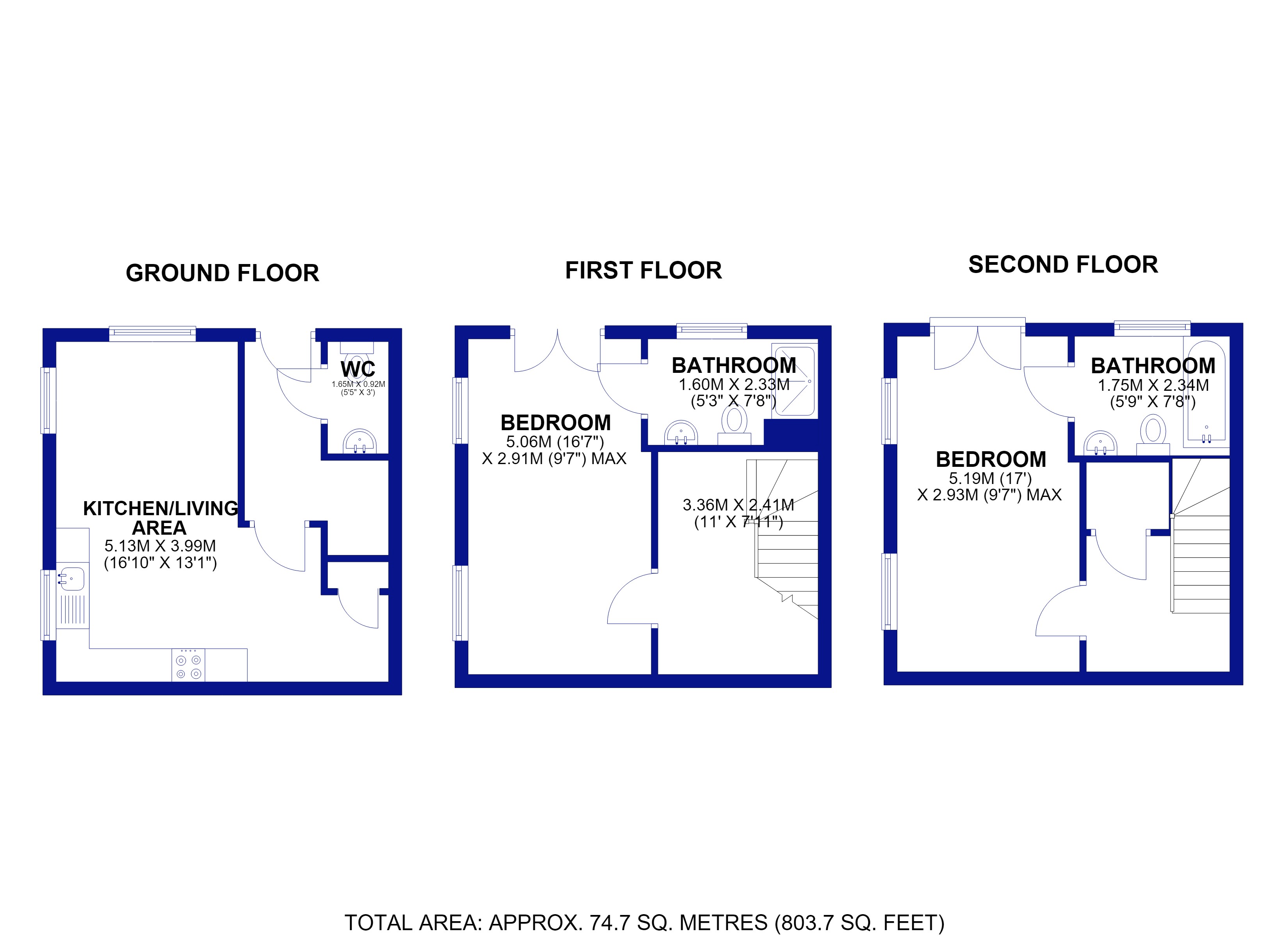 86, Clayton Wood Road, Leeds floorplan