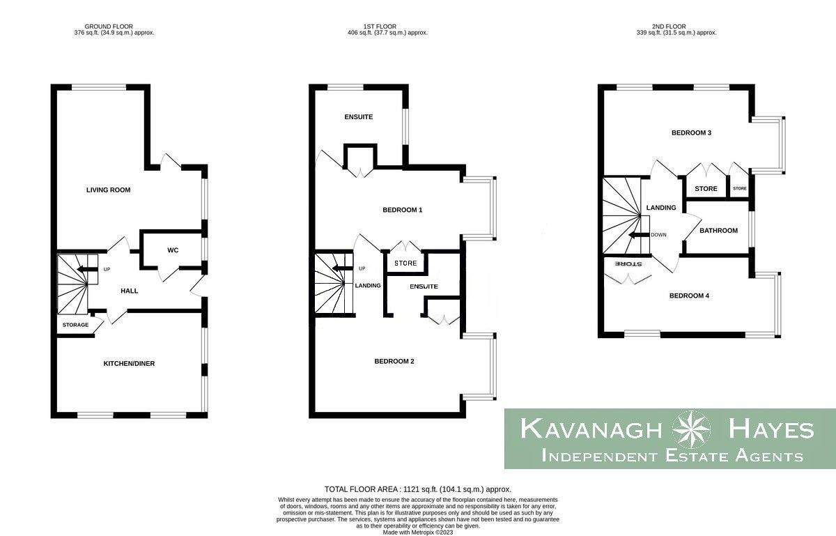 9 Riverdown, March floorplan