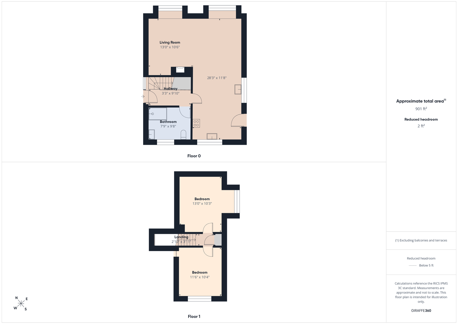 Poulaphouca, Braintree floorplan