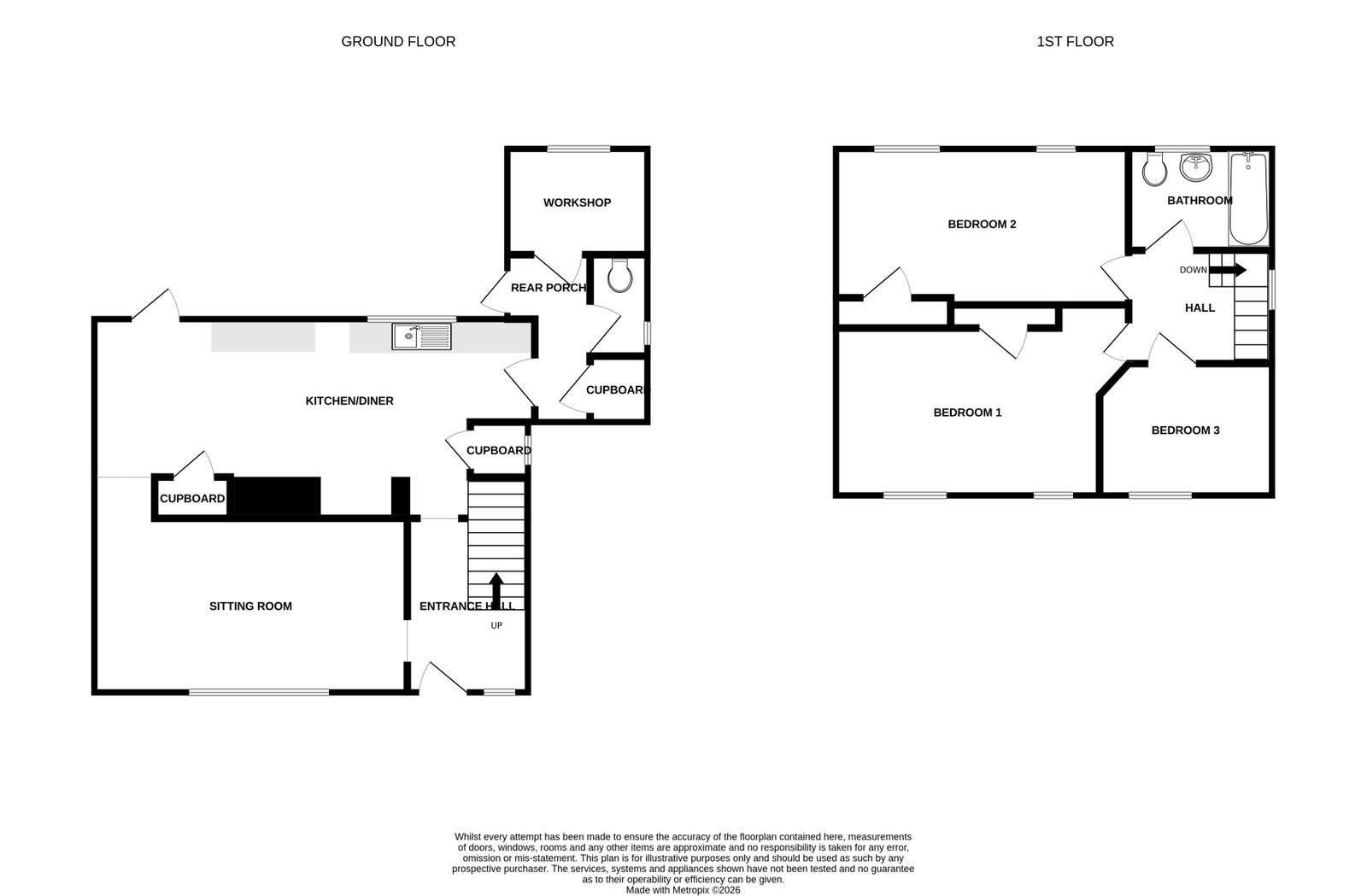 Overclose, Paignton floorplan