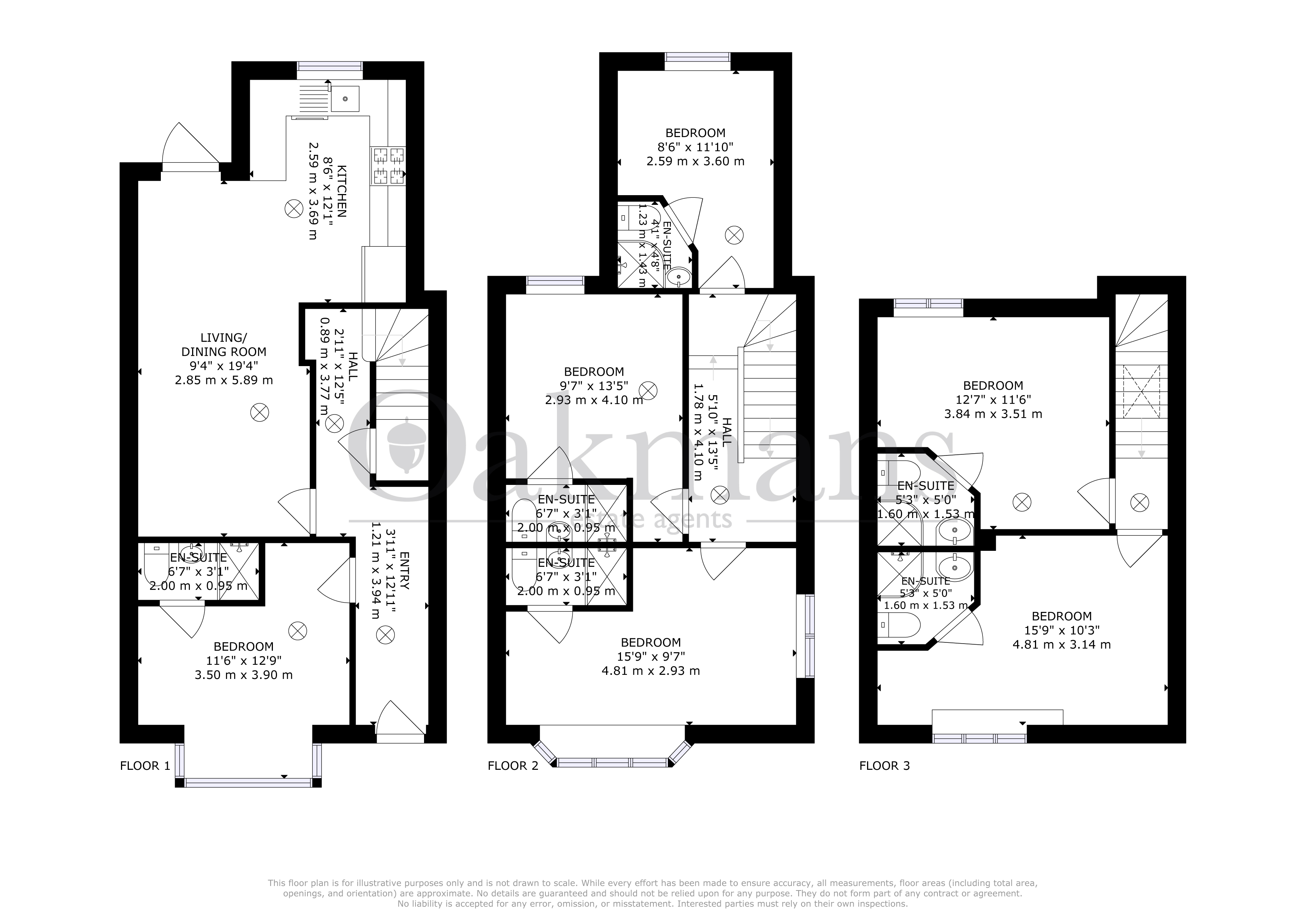 BOURNBROOK ROAD, BIRMINGHAM floorplan