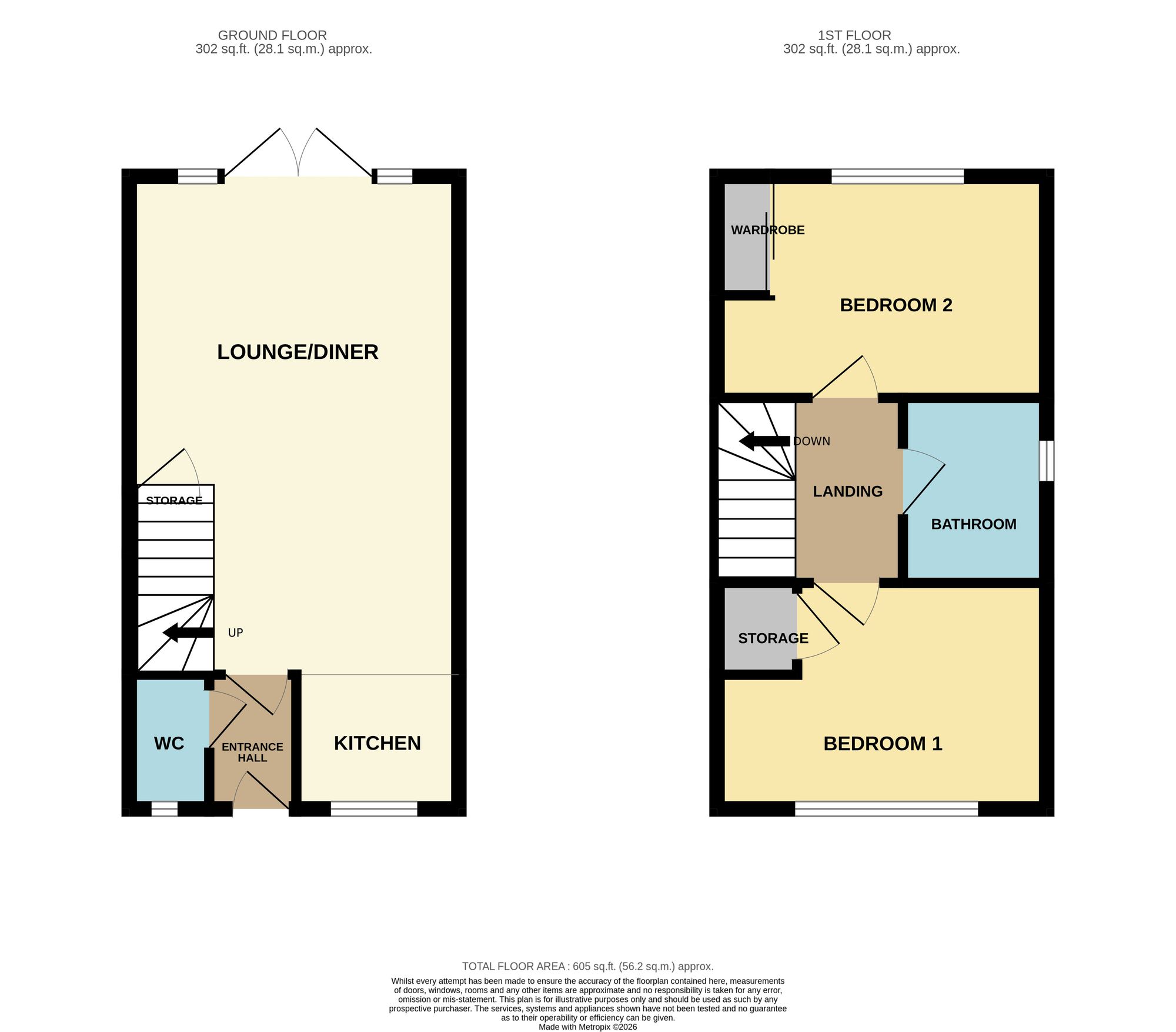 9 Saxton Street, Maldon floorplan